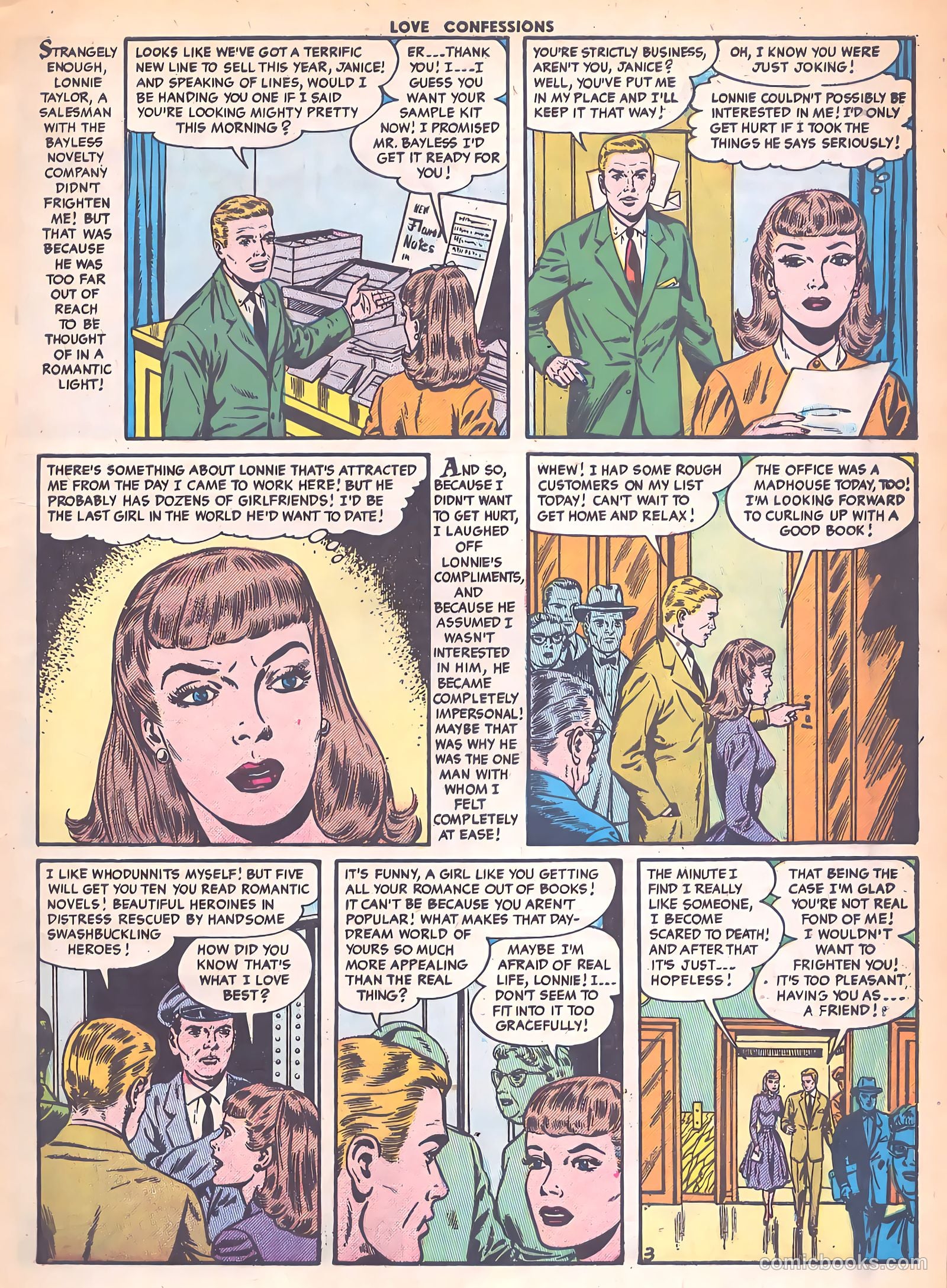 Love Confessions #41 (1955) — page 5 of 36