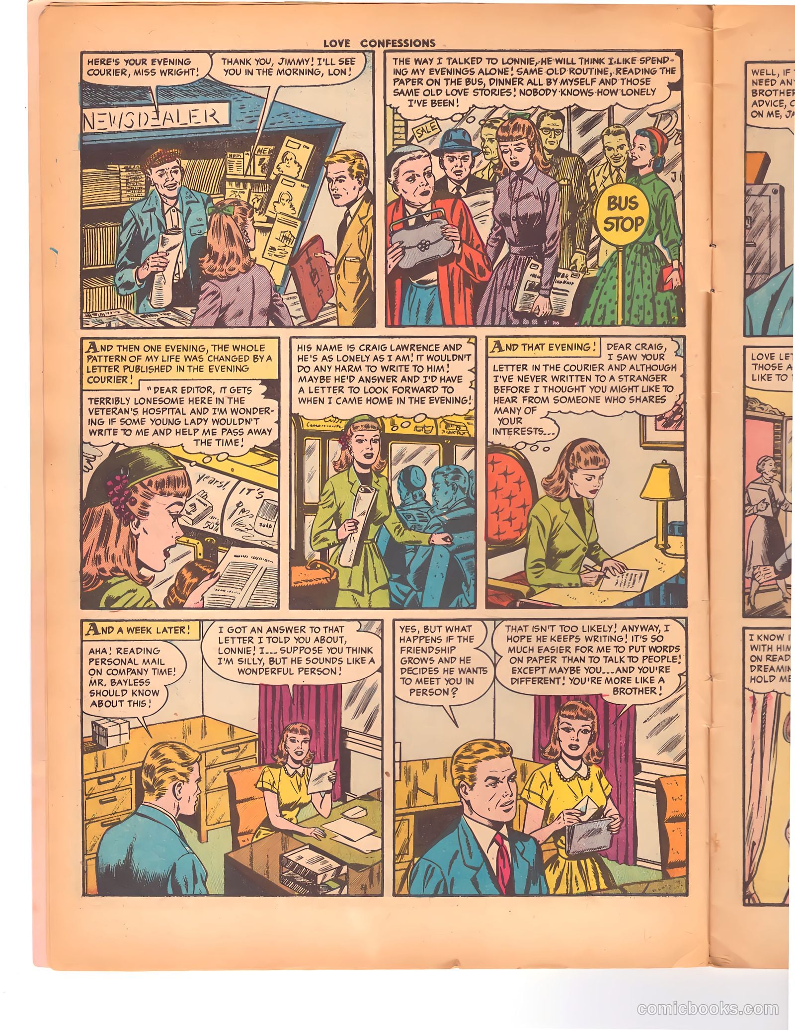Love Confessions #41 (1955) — page 6 of 36