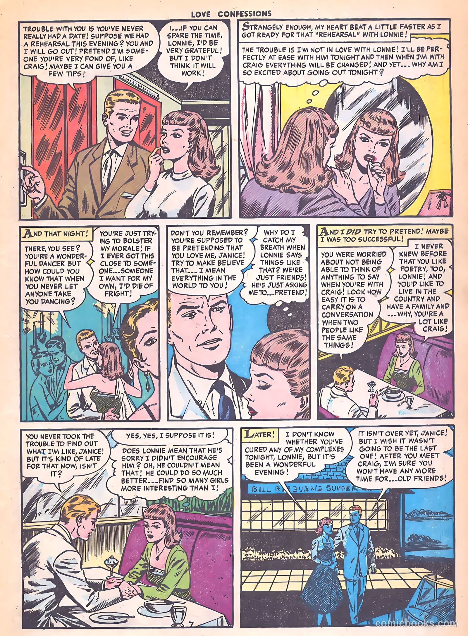 Love Confessions #41 (1955) — page 9 of 36