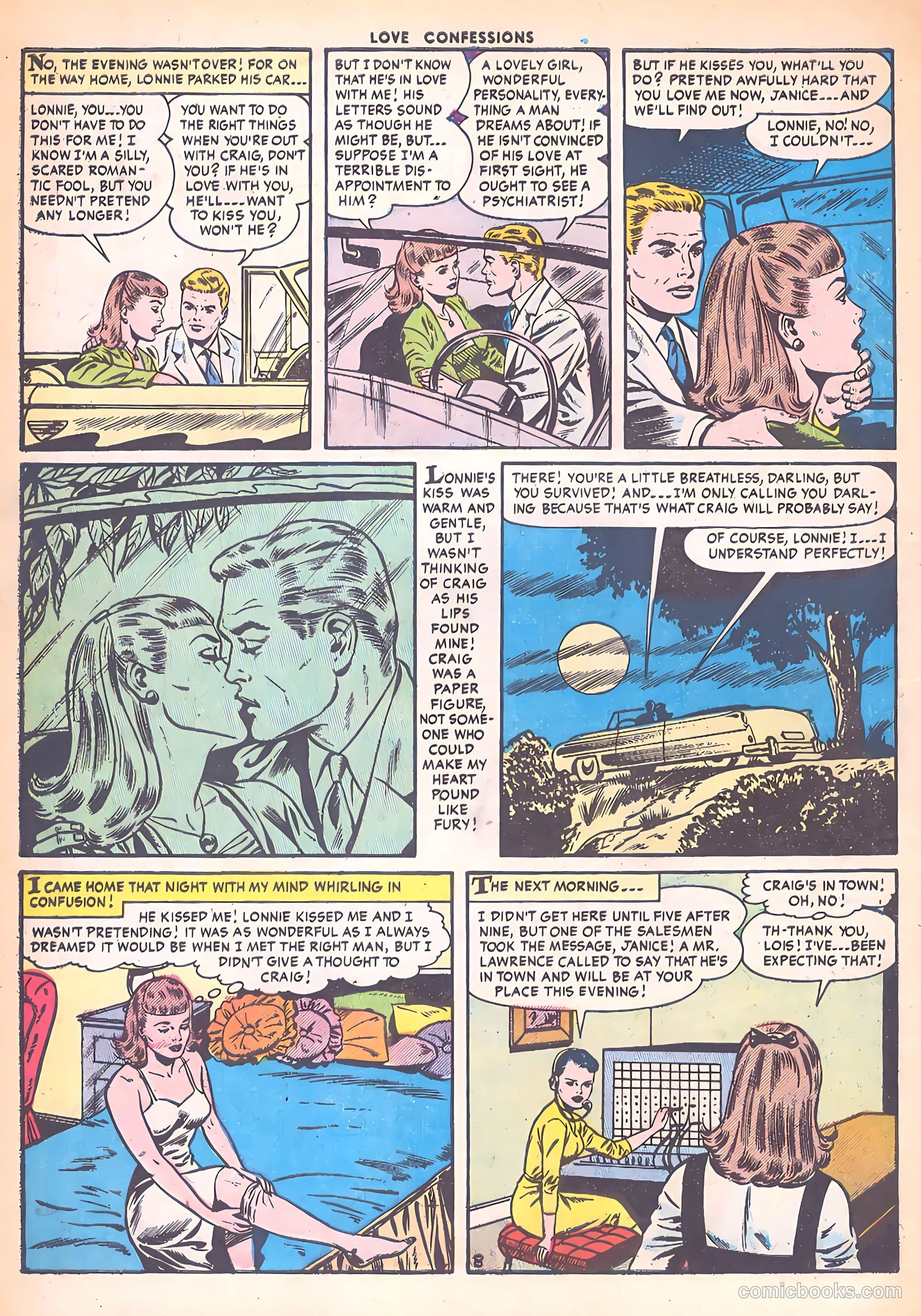 Love Confessions #41 (1955) — page 10 of 36
