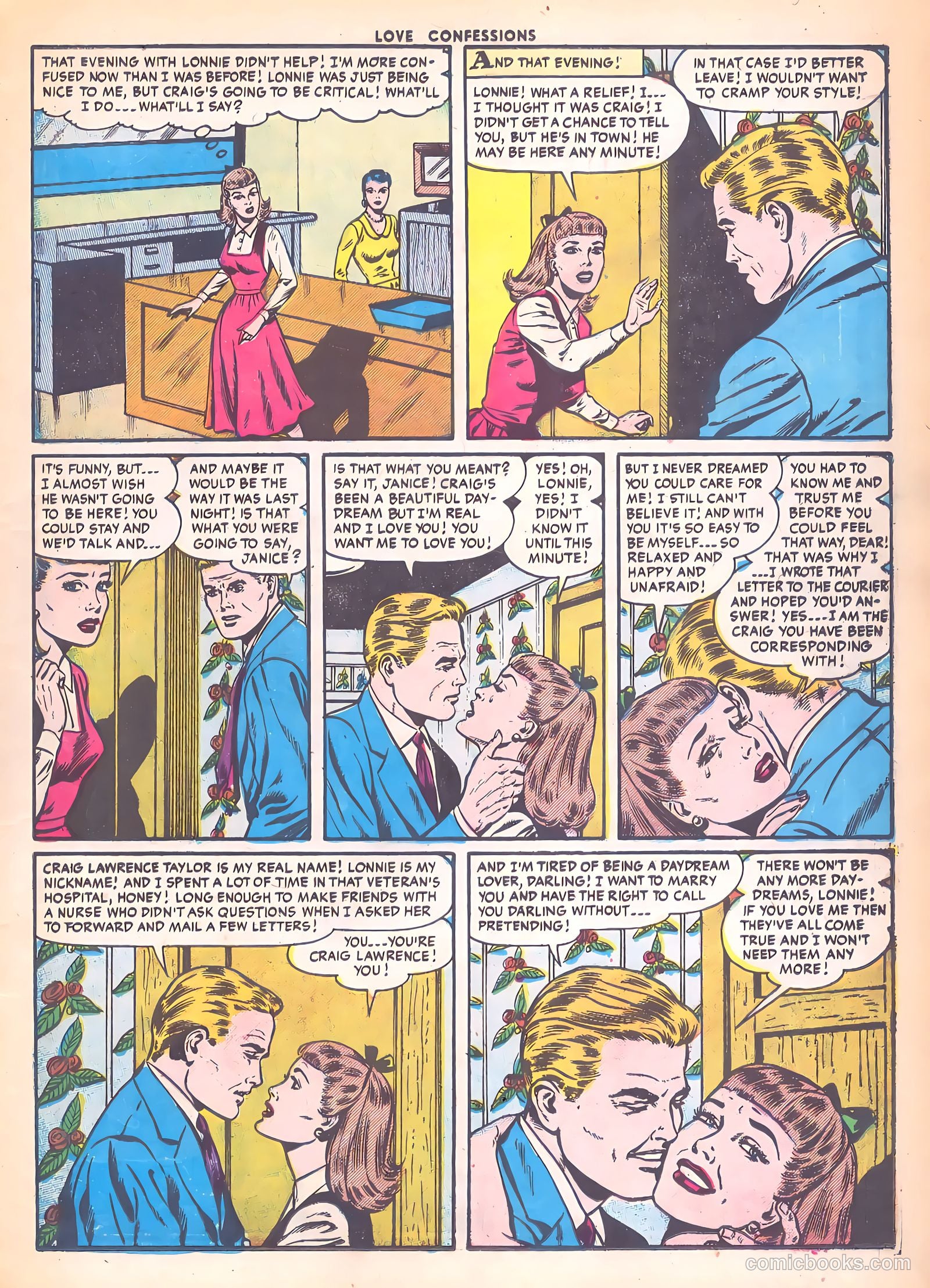 Love Confessions #41 (1955) — page 11 of 36