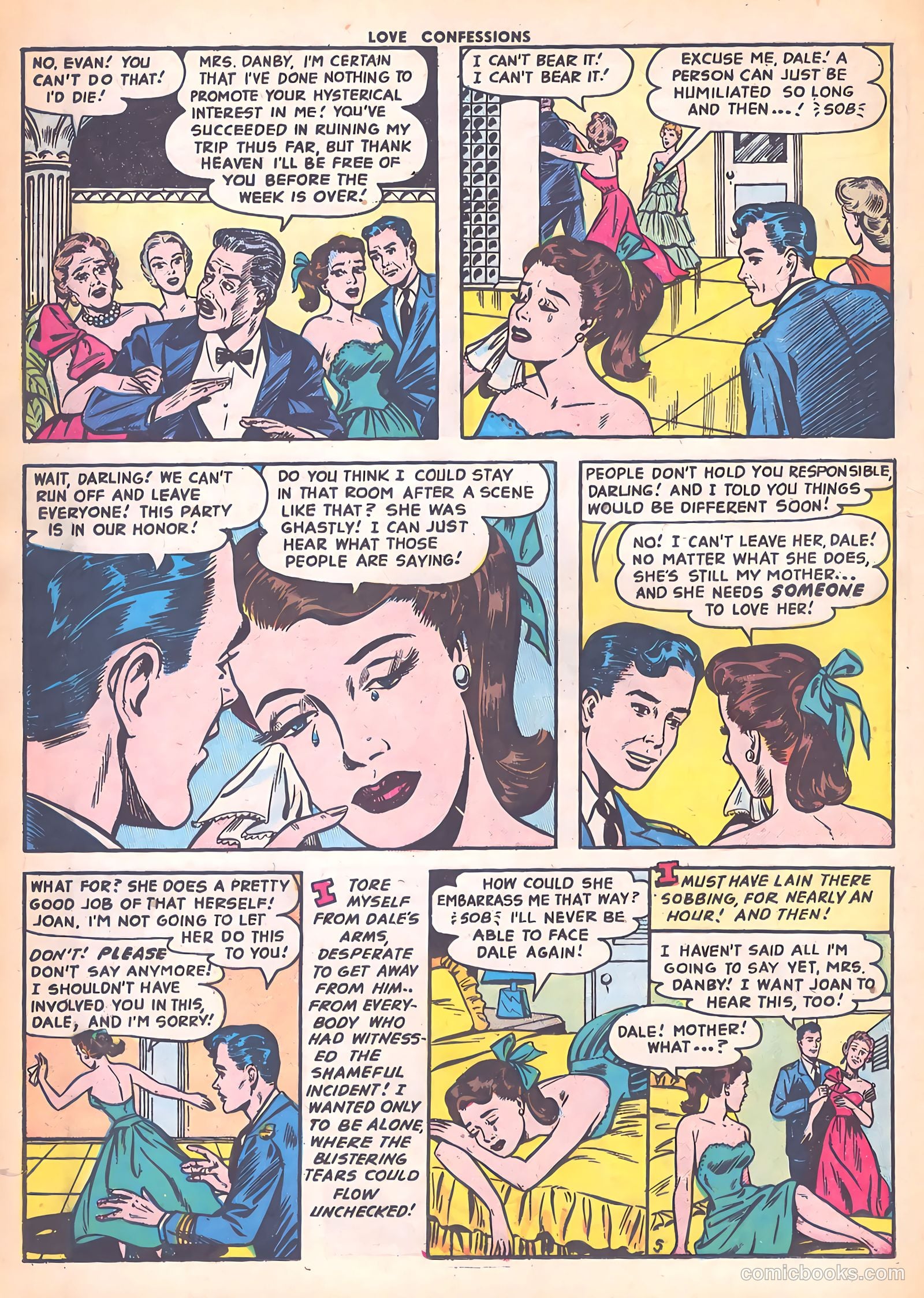 Love Confessions #41 (1955) — page 16 of 36