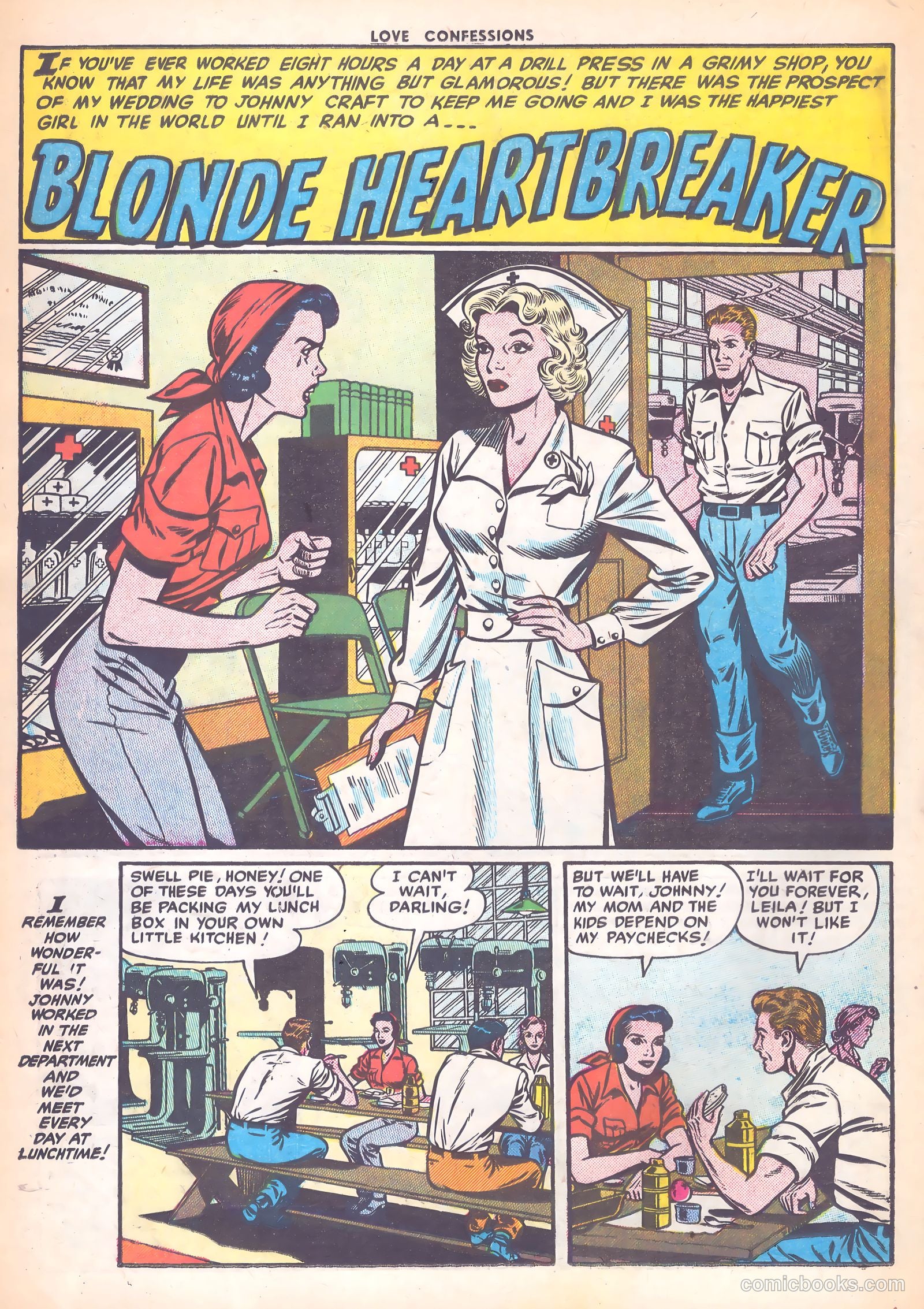 Love Confessions #41 (1955) — page 18 of 36