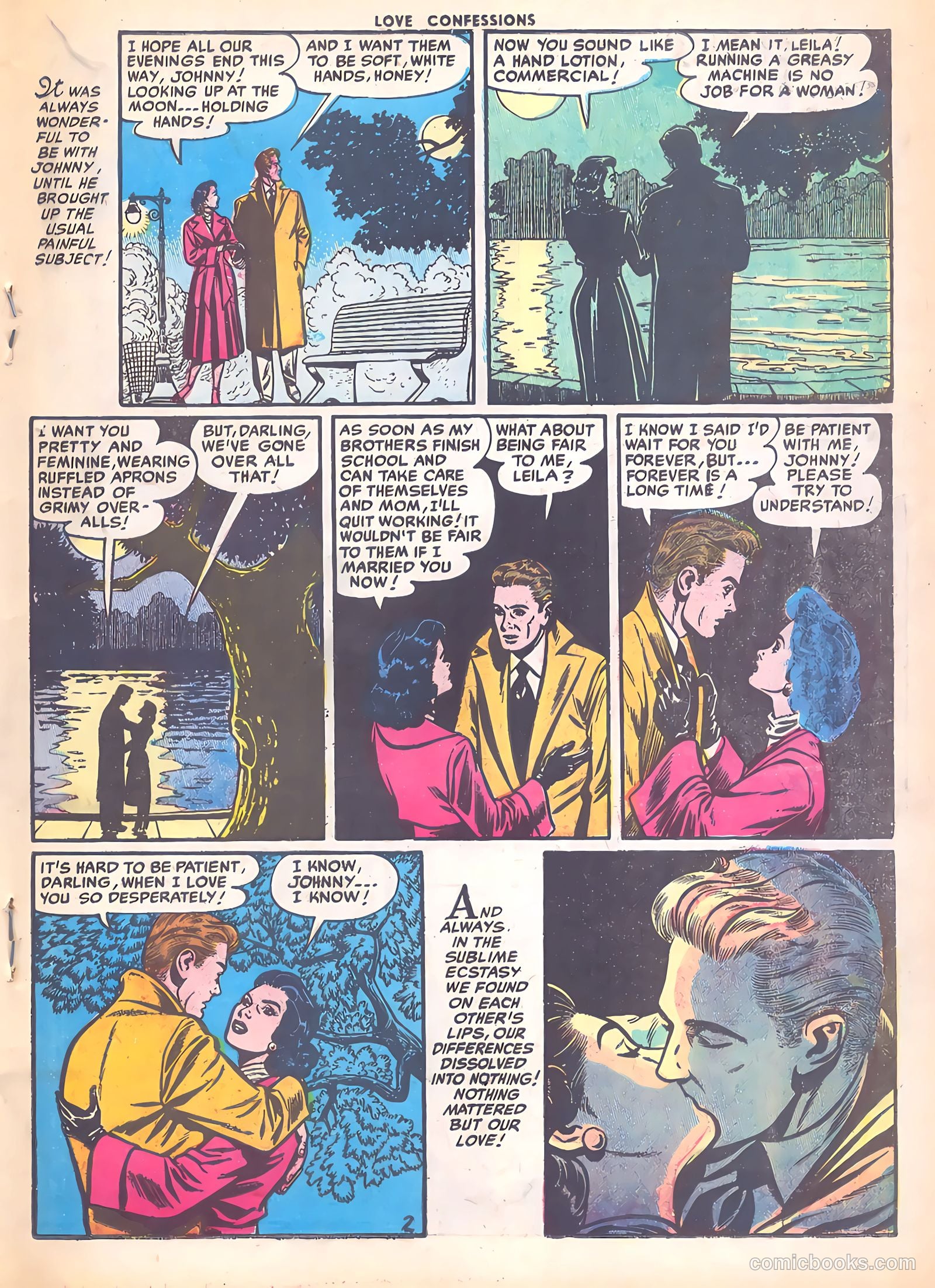 Love Confessions #41 (1955) — page 19 of 36