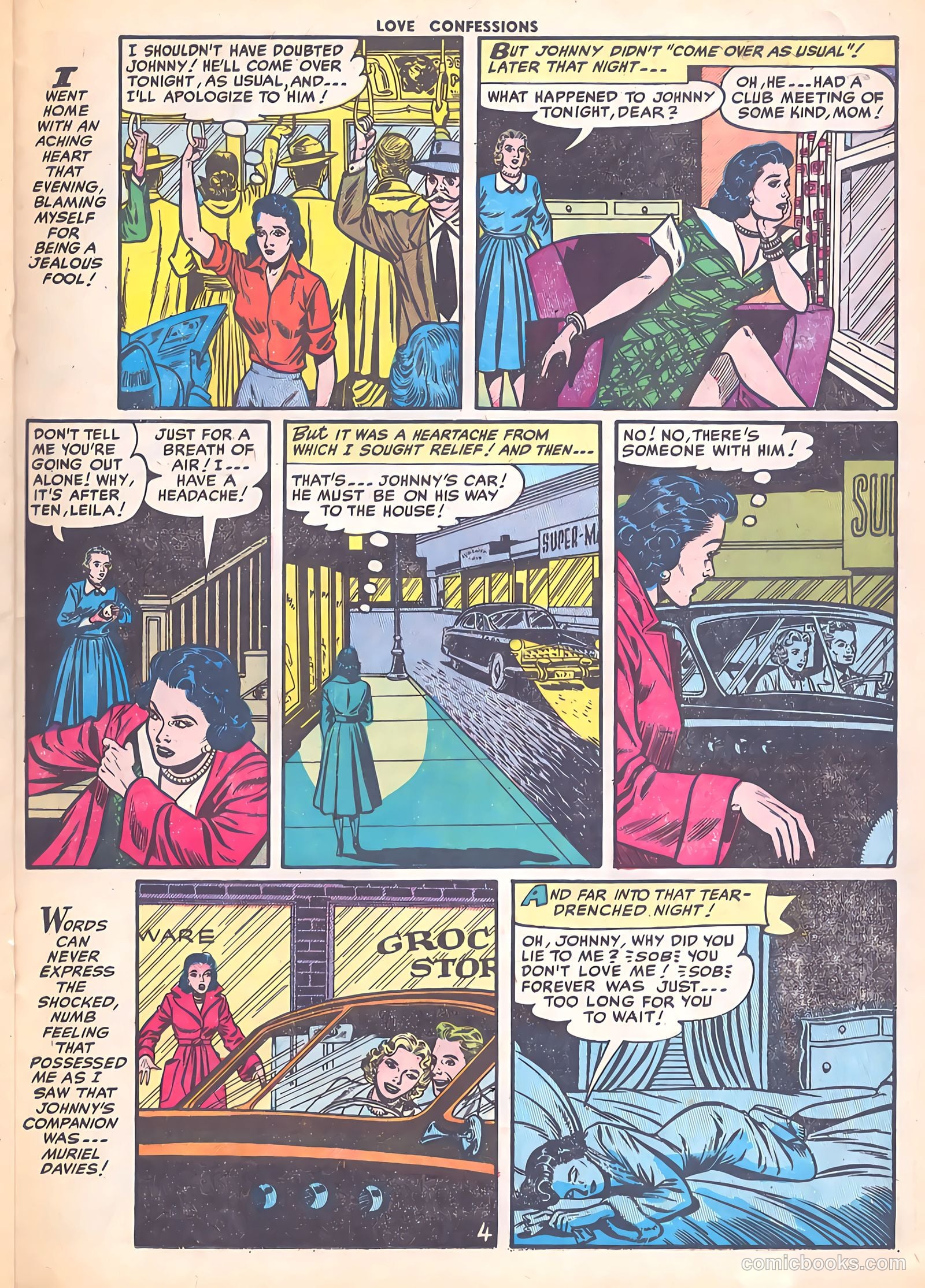 Love Confessions #41 (1955) — page 21 of 36