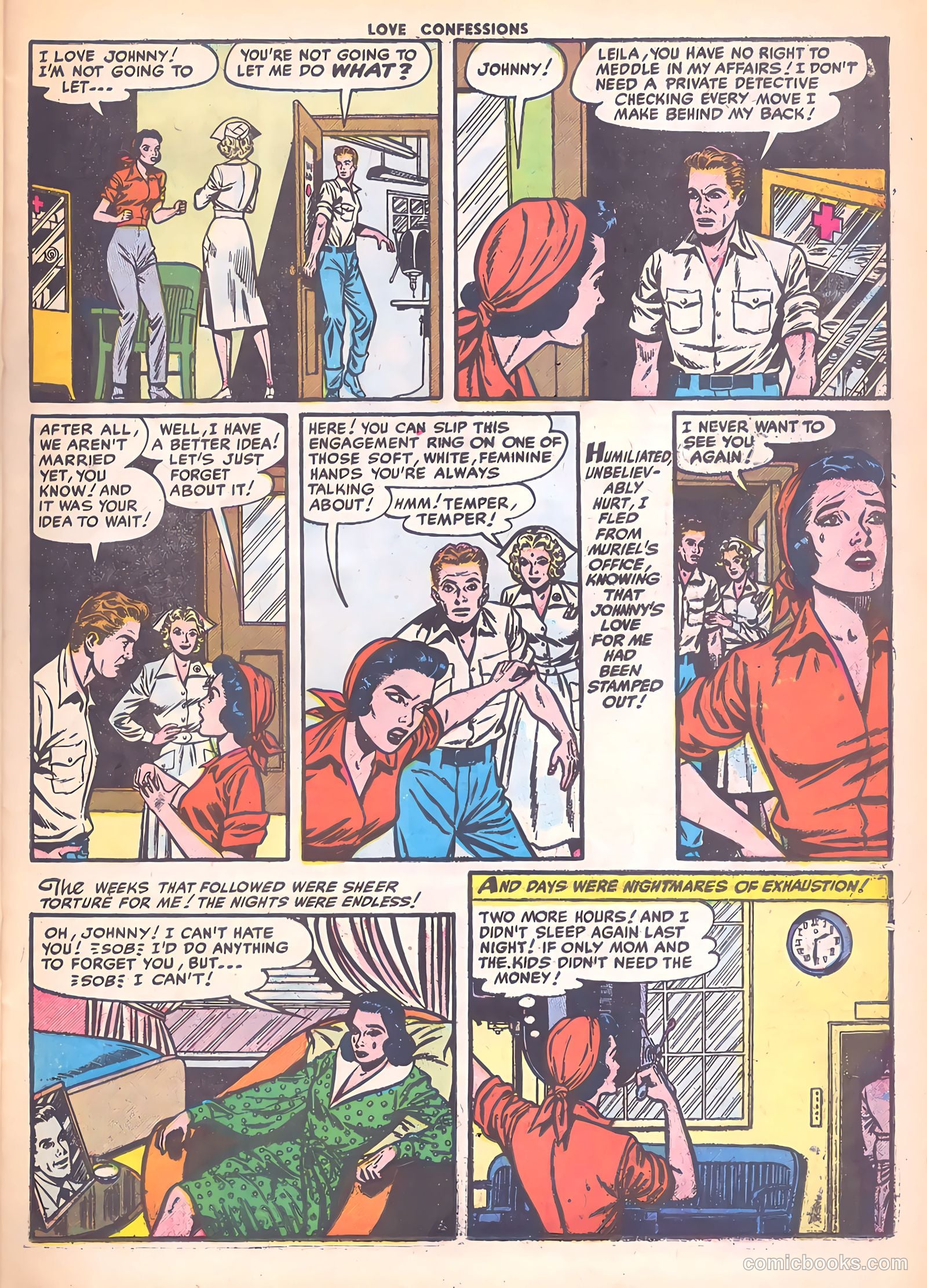 Love Confessions #41 (1955) — page 23 of 36