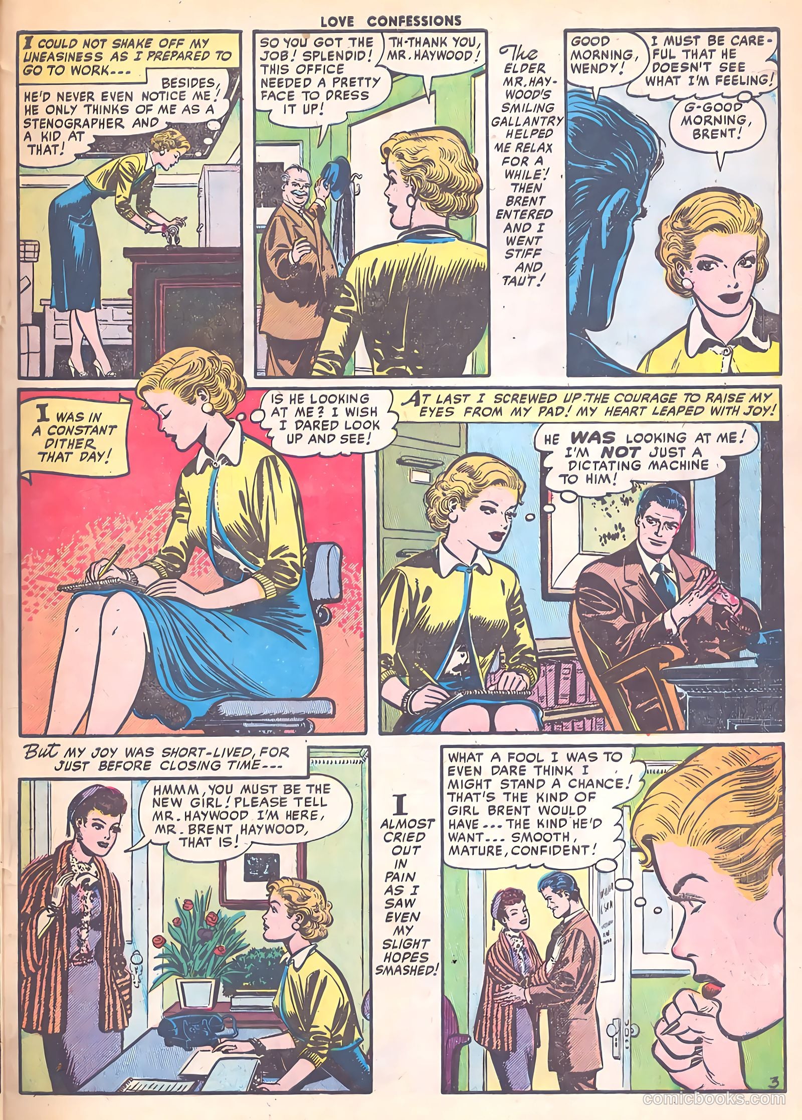 Love Confessions #41 (1955) — page 29 of 36