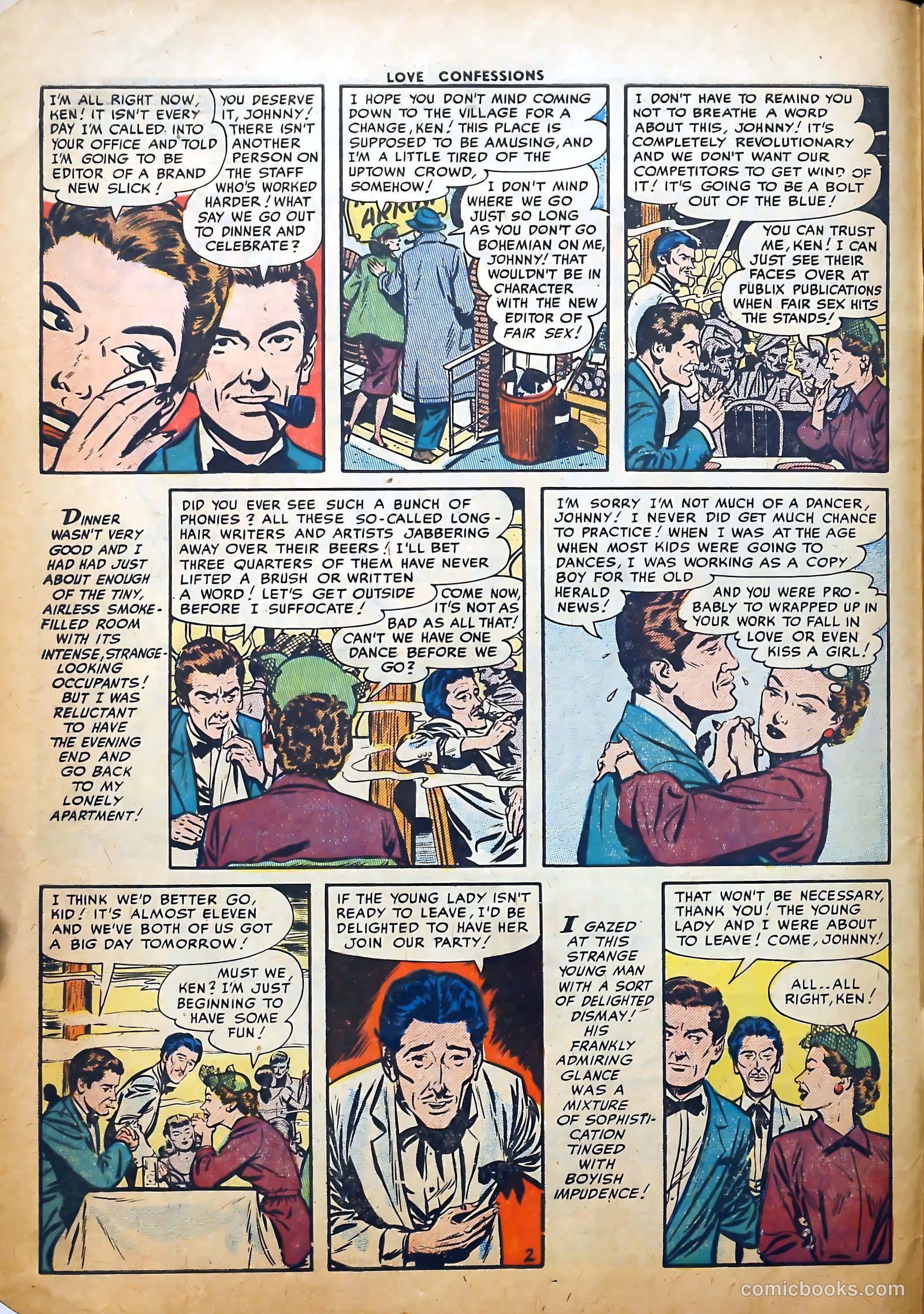 Love Confessions #42 (1955) — page 4 of 36