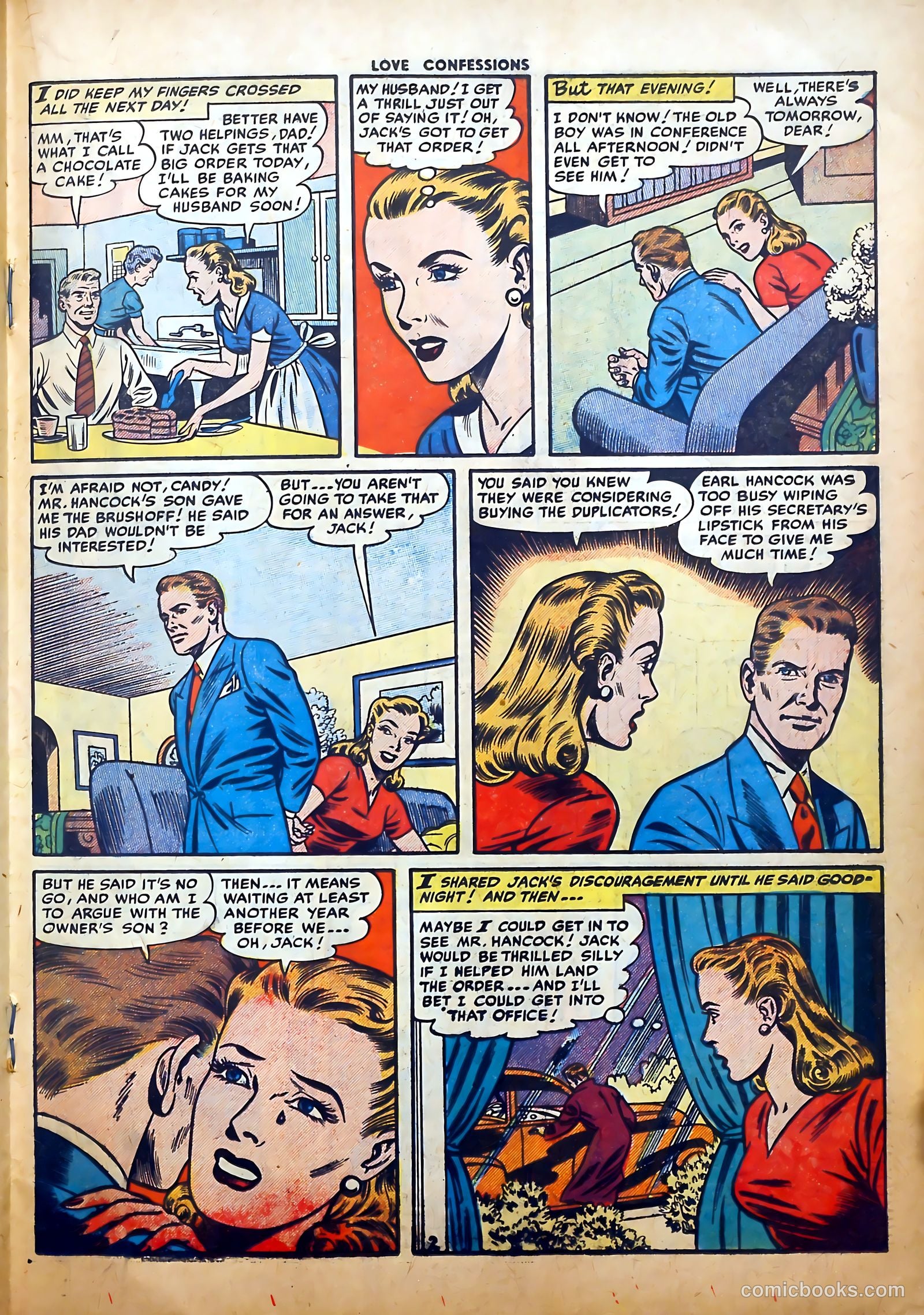 Love Confessions #42 (1955) — page 19 of 36