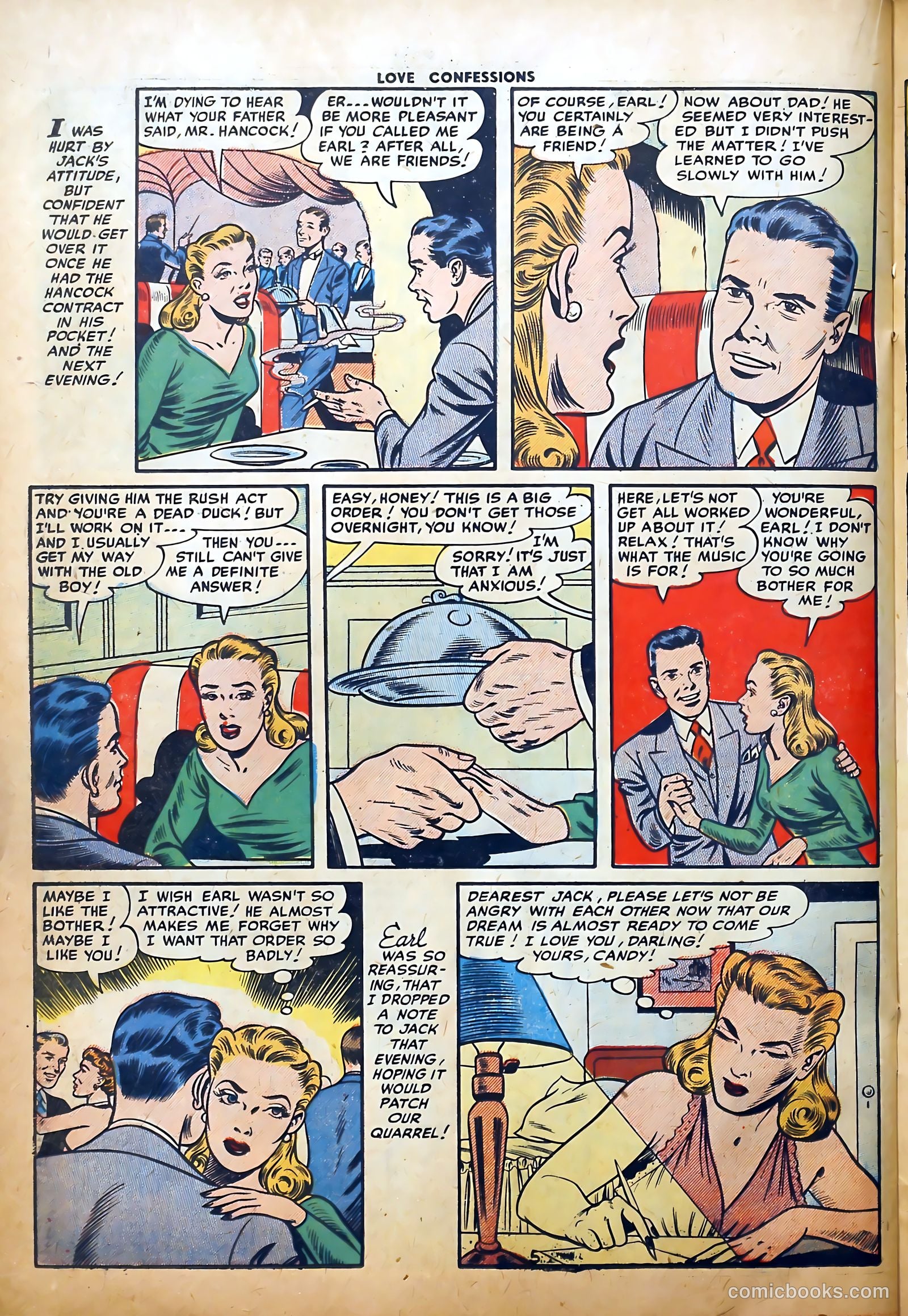 Love Confessions #42 (1955) — page 22 of 36