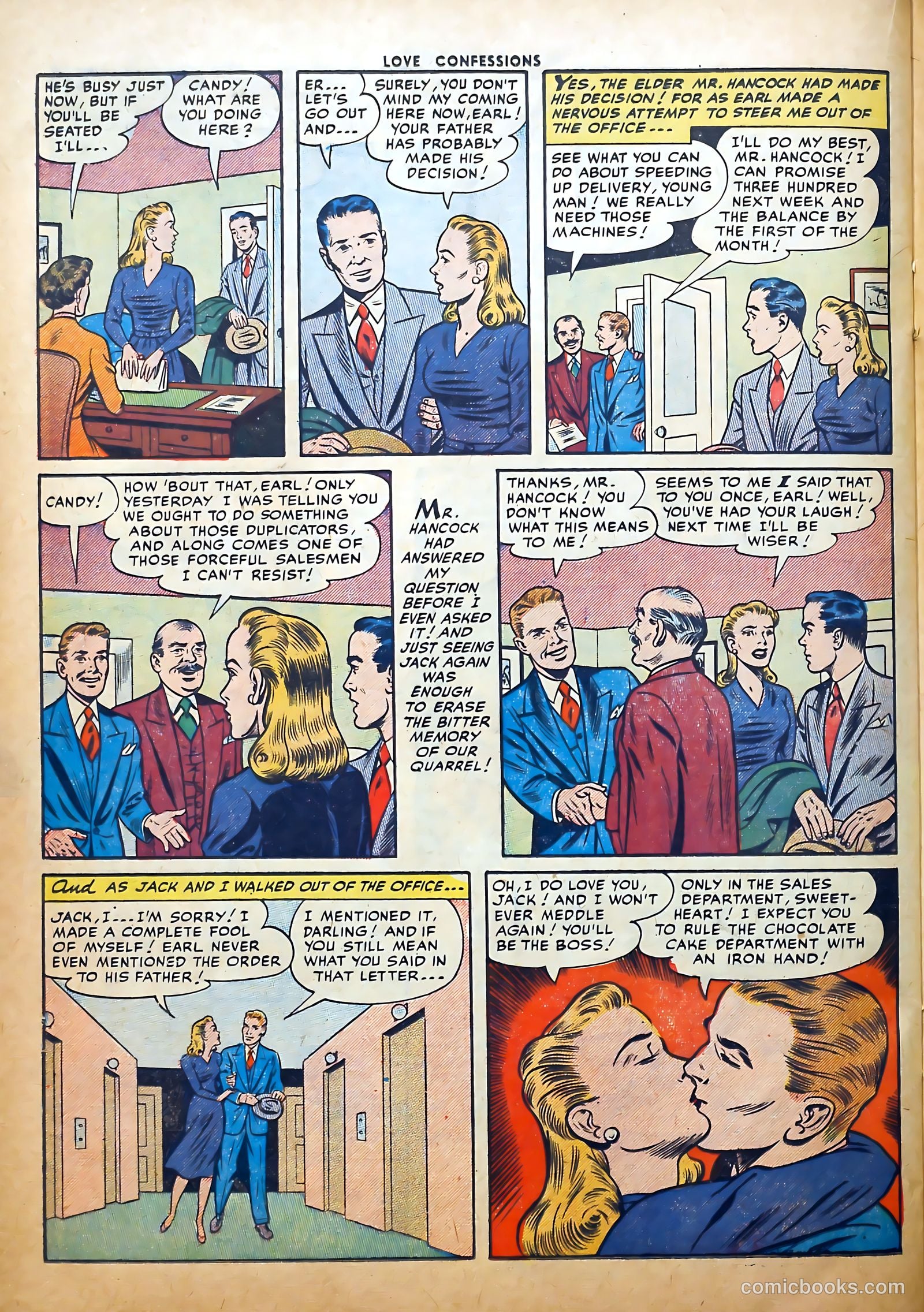 Love Confessions #42 (1955) — page 24 of 36