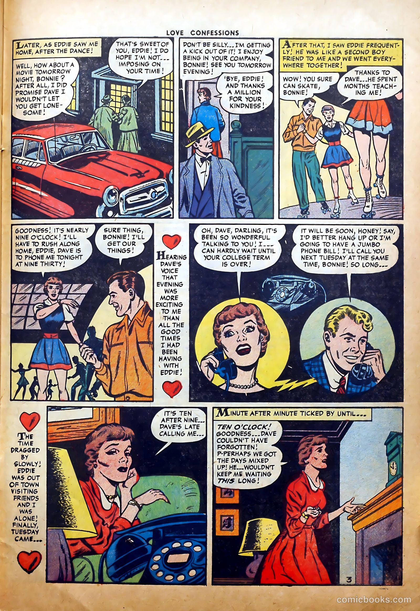 Love Confessions #42 (1955) — page 29 of 36