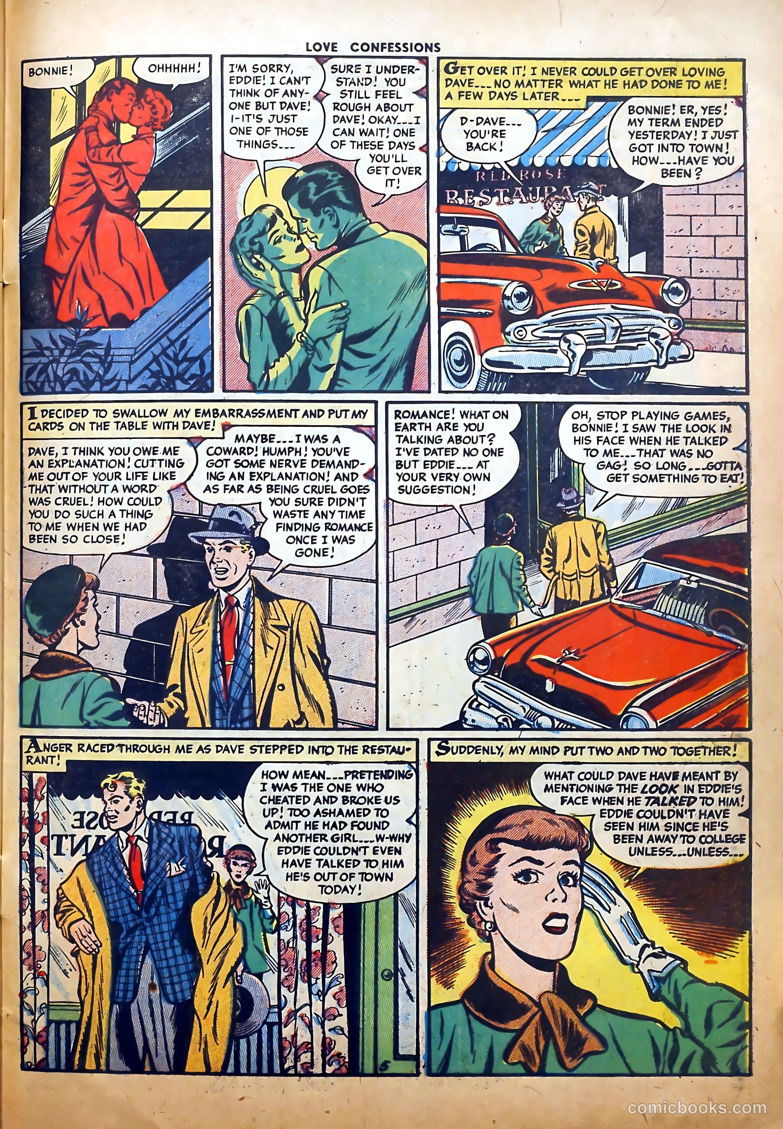 Love Confessions #42 (1955) — page 31 of 36