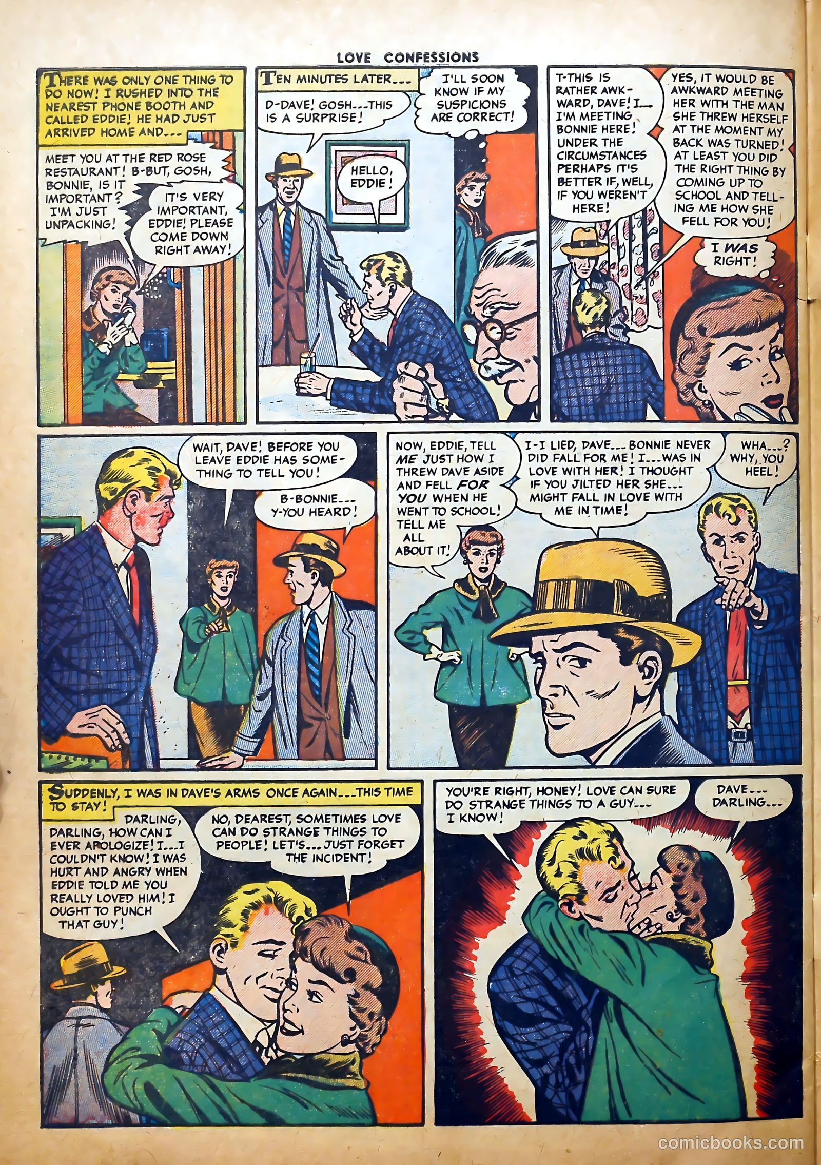 Love Confessions #42 (1955) — page 32 of 36