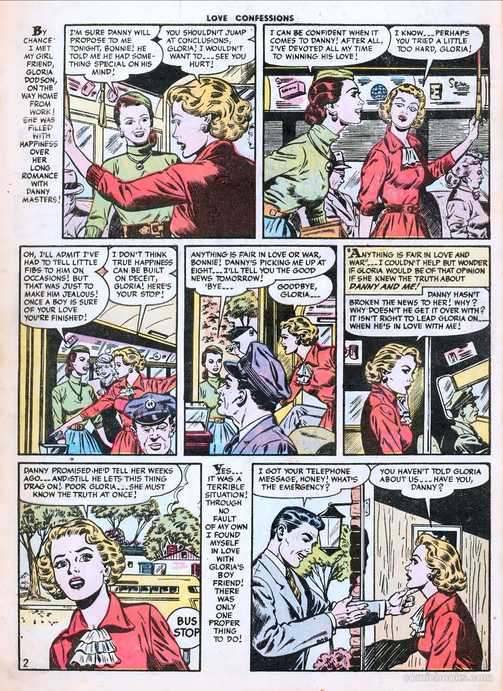 Love Confessions #43 (1955) — page 4 of 36