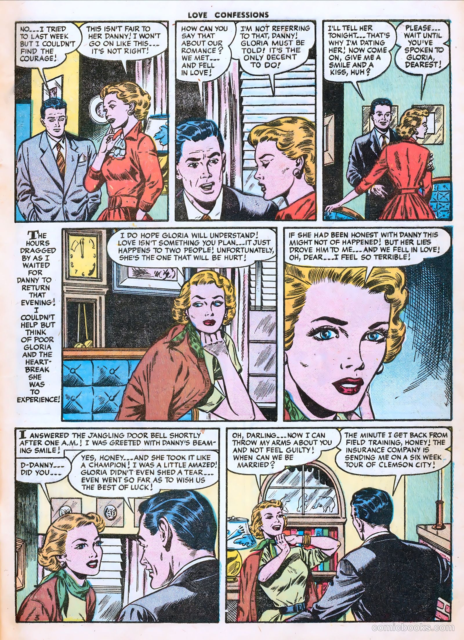Love Confessions #43 (1955) — page 5 of 36