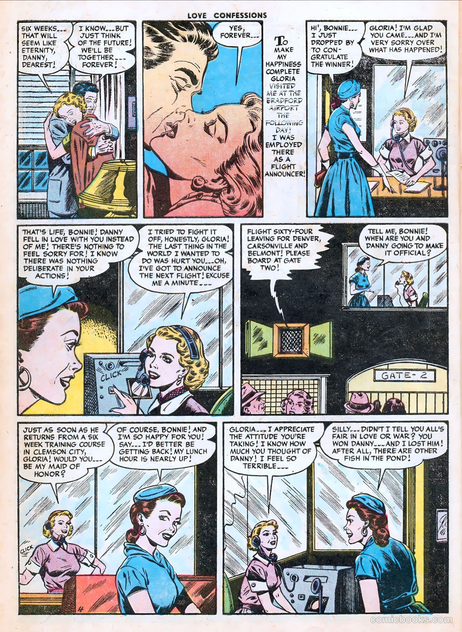 Love Confessions #43 (1955) — page 6 of 36