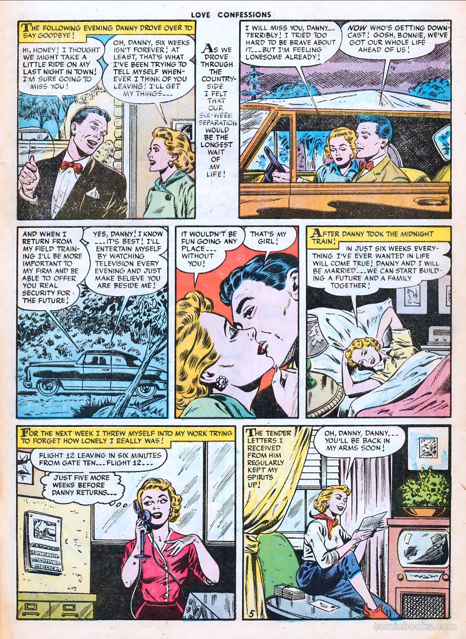 Love Confessions #43 (1955) — page 7 of 36