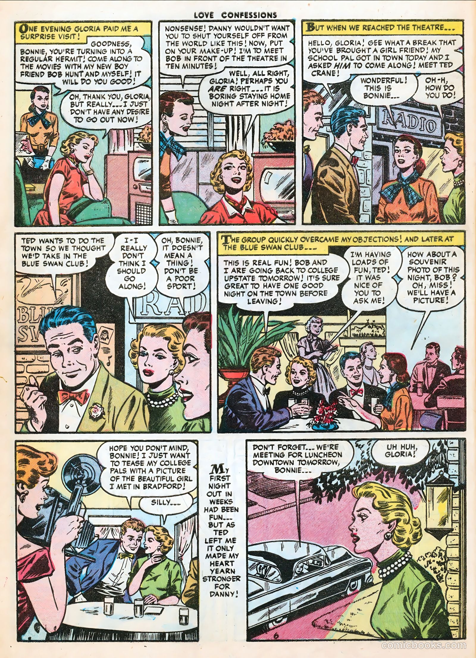 Love Confessions #43 (1955) — page 8 of 36
