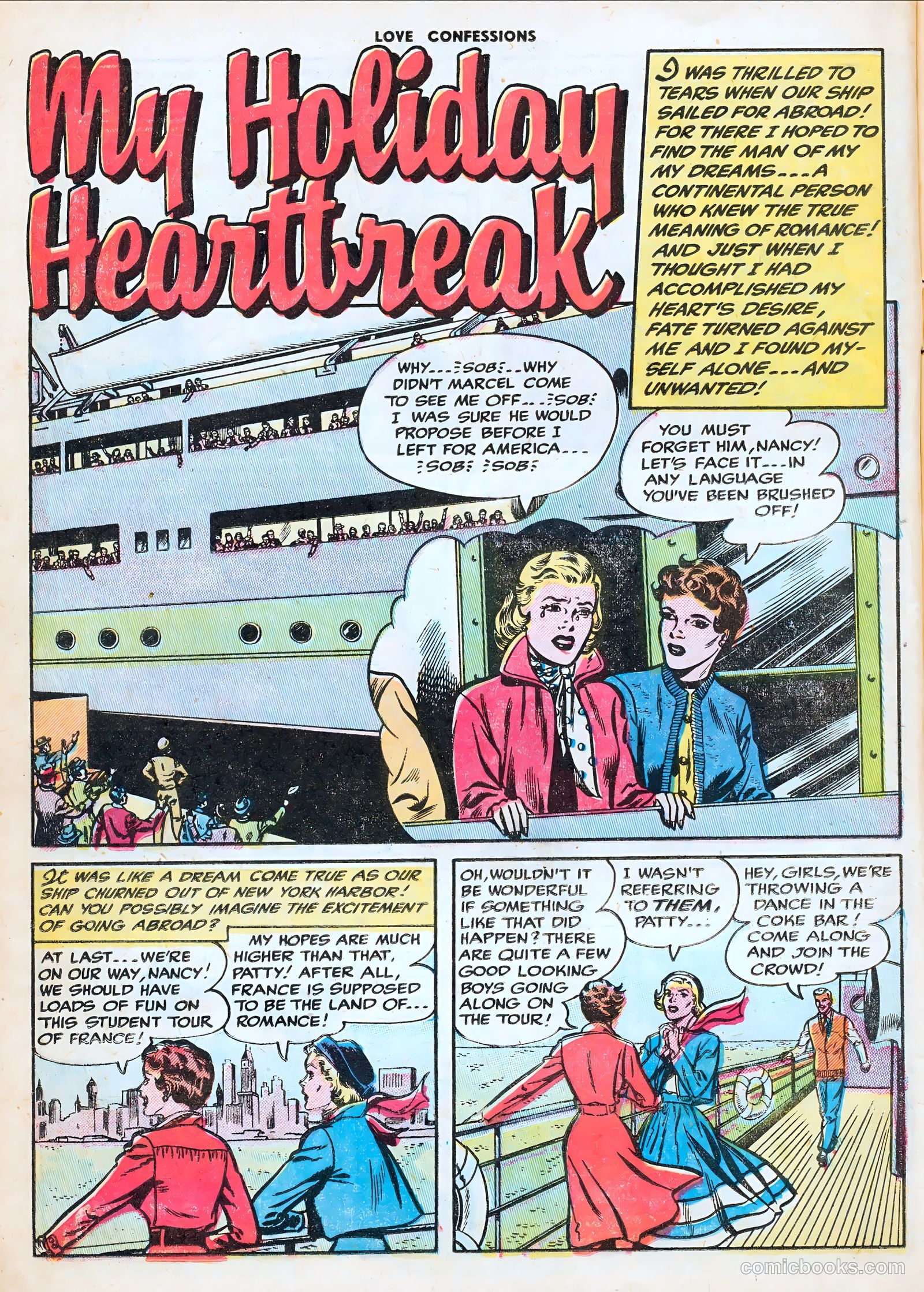 Love Confessions #43 (1955) — page 12 of 36