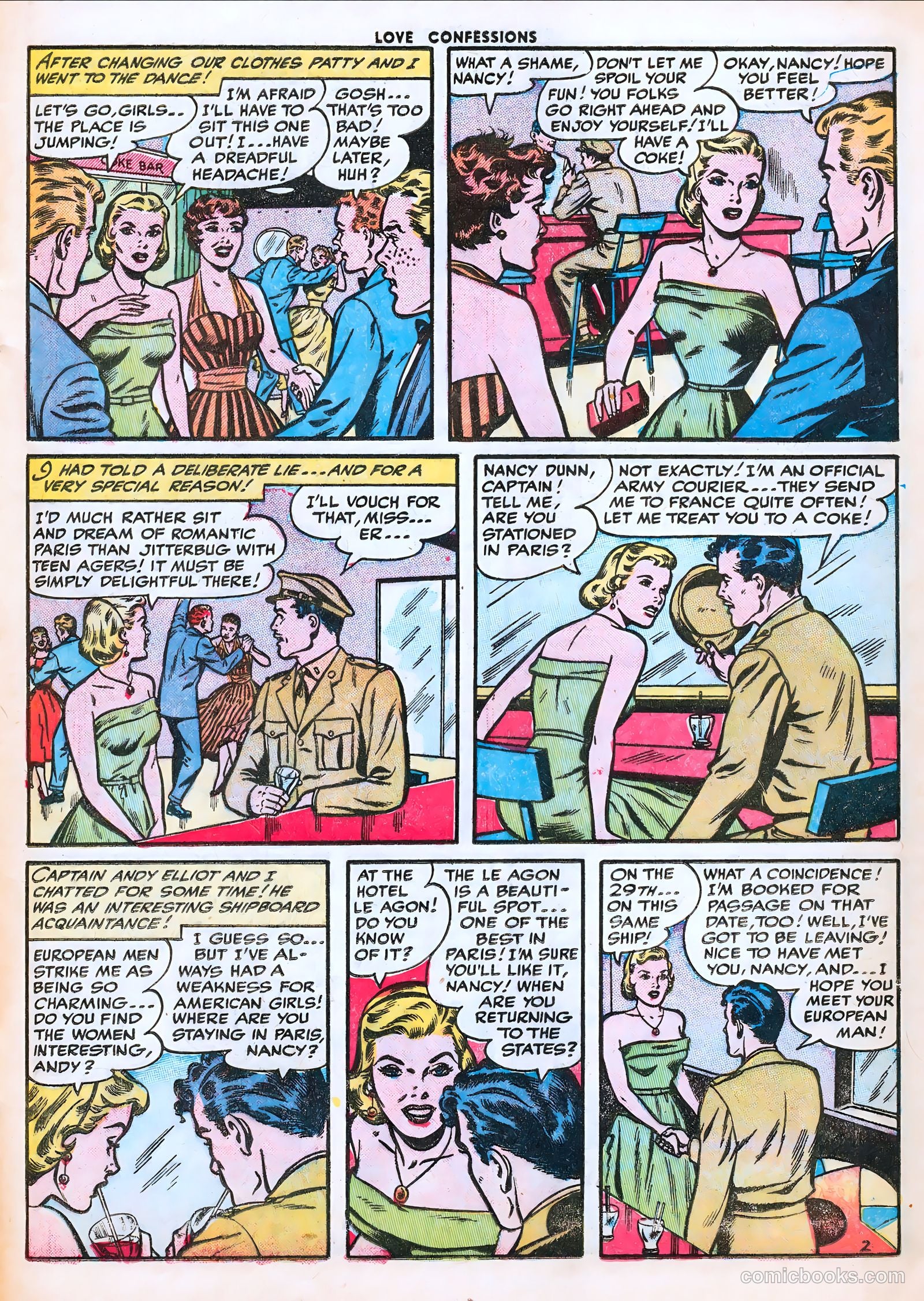 Love Confessions #43 (1955) — page 13 of 36