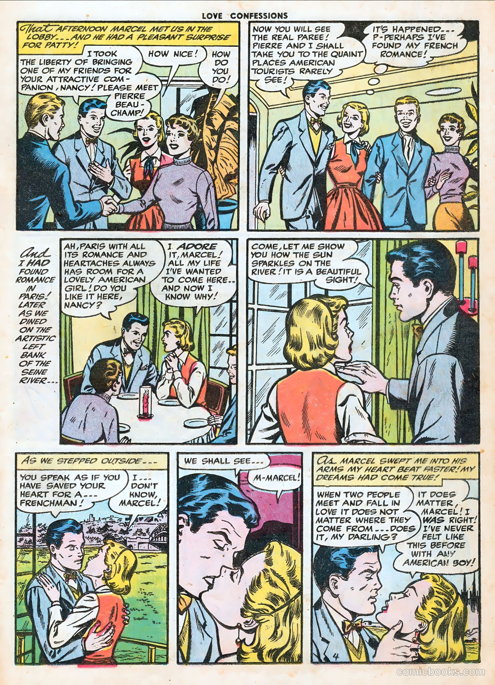 Love Confessions #43 (1955) — page 15 of 36