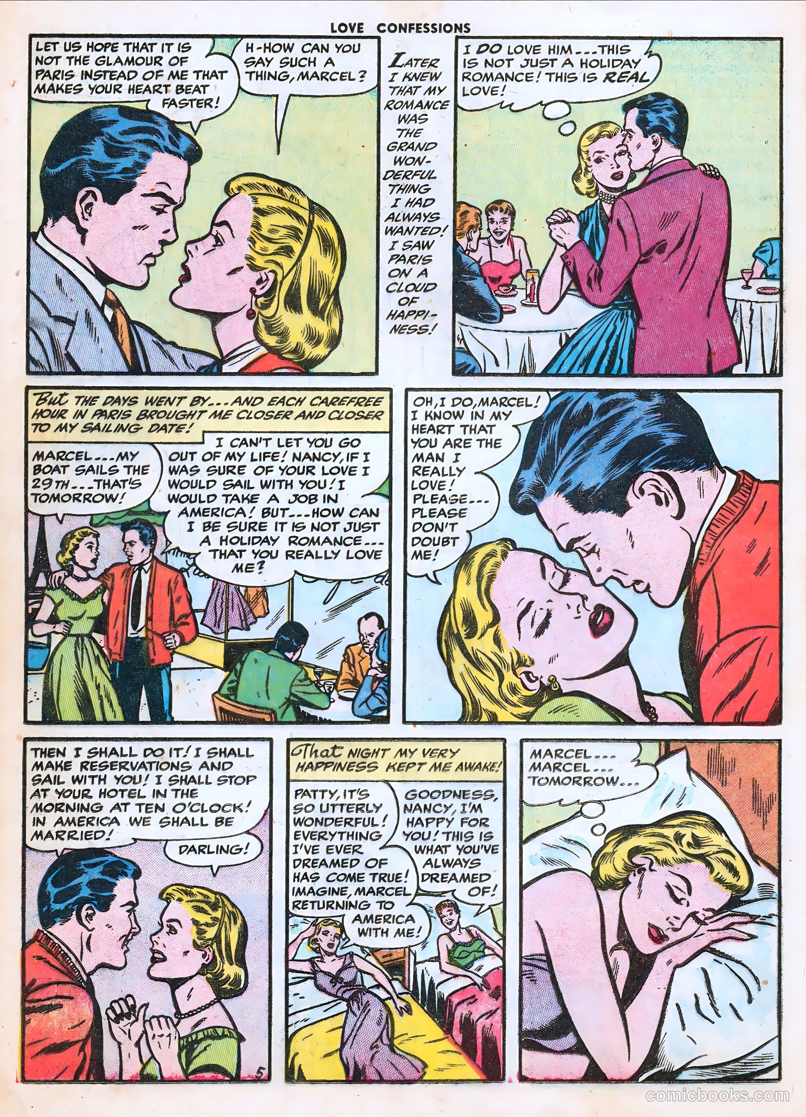 Love Confessions #43 (1955) — page 16 of 36