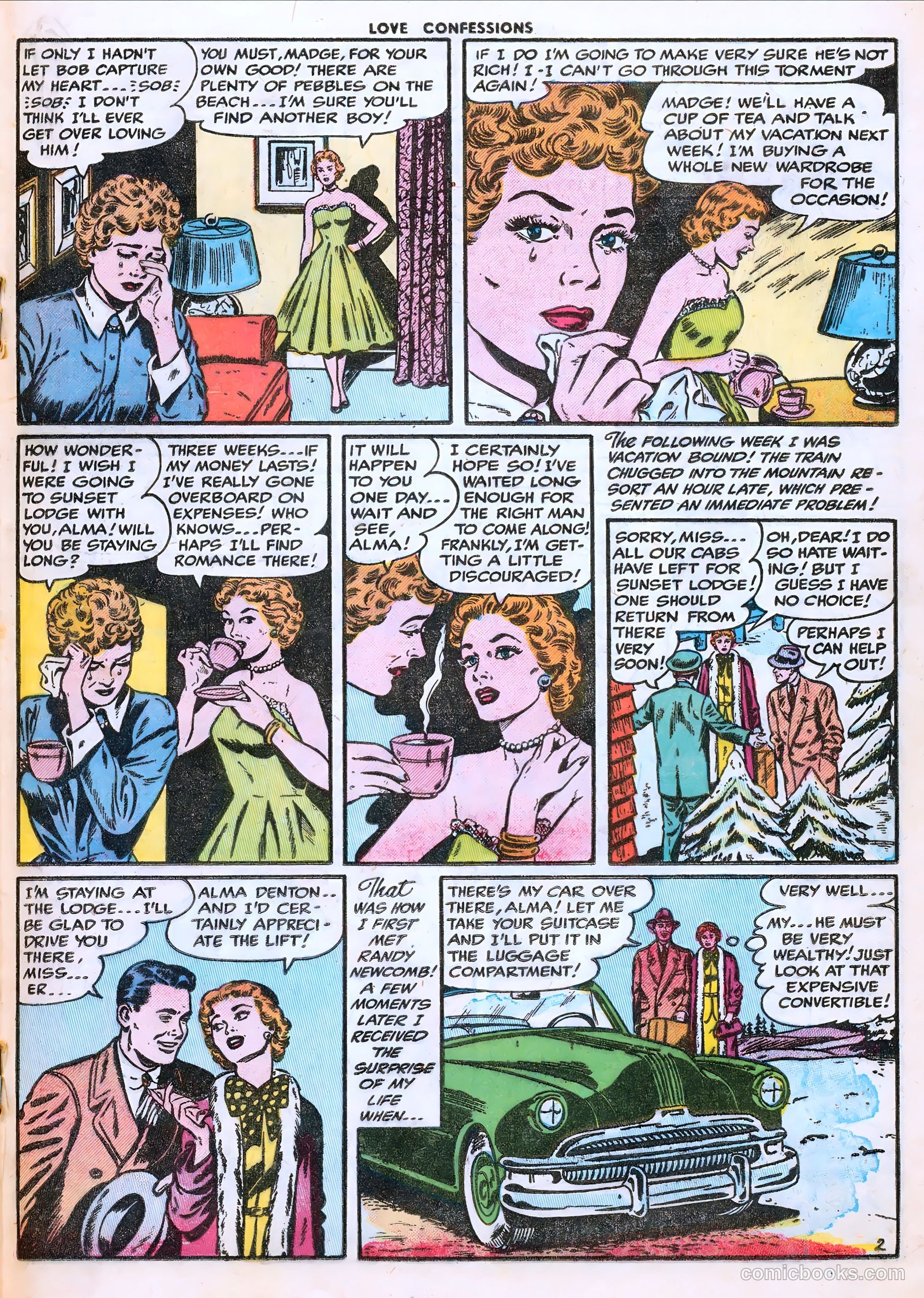 Love Confessions #43 (1955) — page 19 of 36