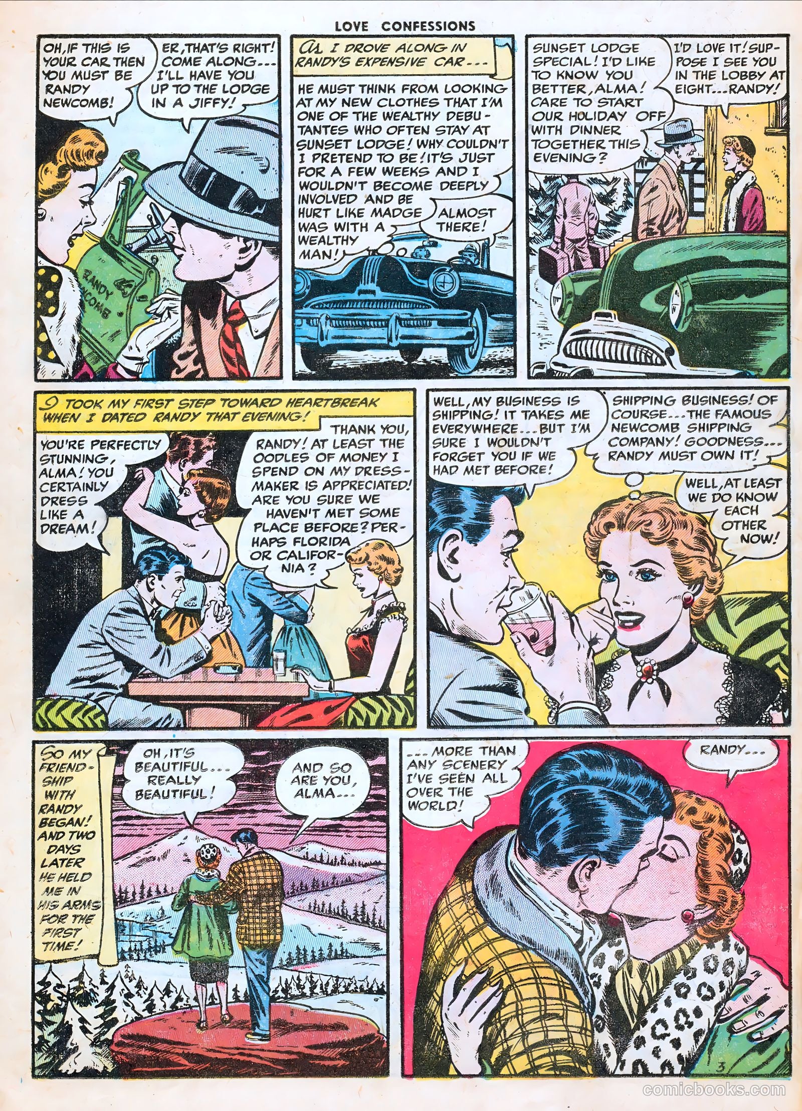 Love Confessions #43 (1955) — page 20 of 36