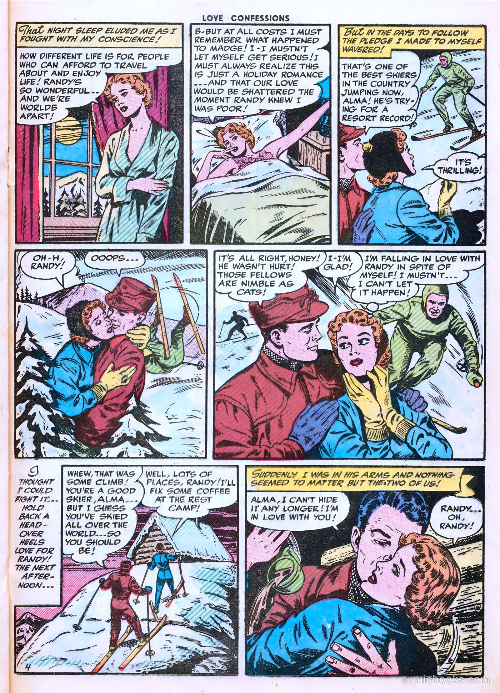 Love Confessions #43 (1955) — page 21 of 36
