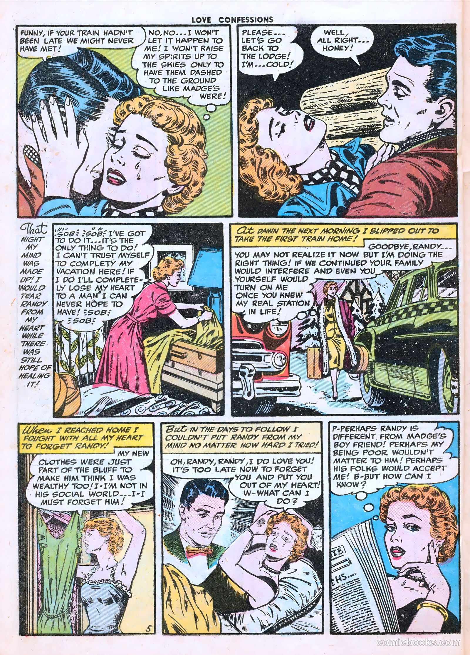 Love Confessions #43 (1955) — page 22 of 36