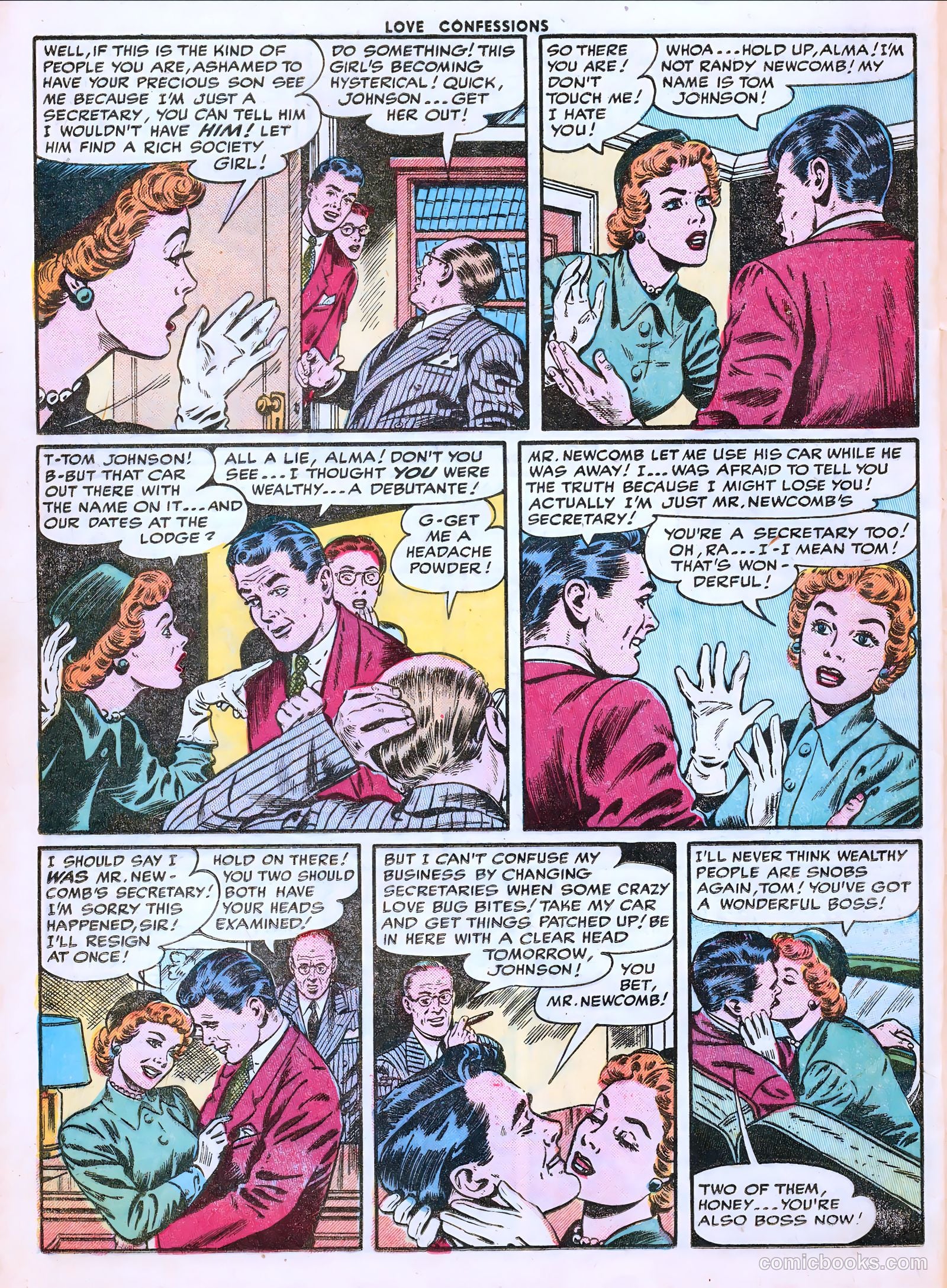 Love Confessions #43 (1955) — page 24 of 36