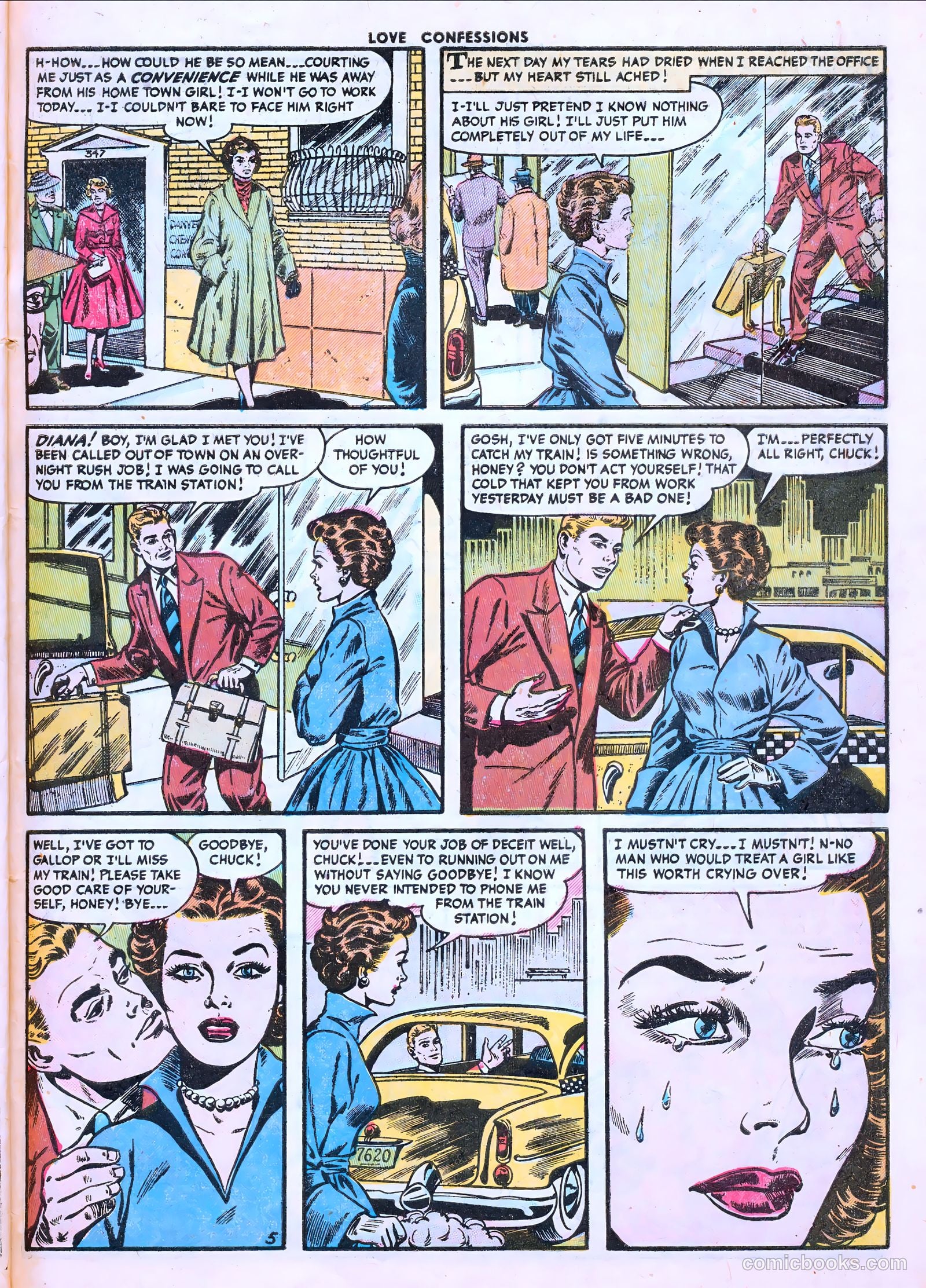 Love Confessions #43 (1955) — page 31 of 36