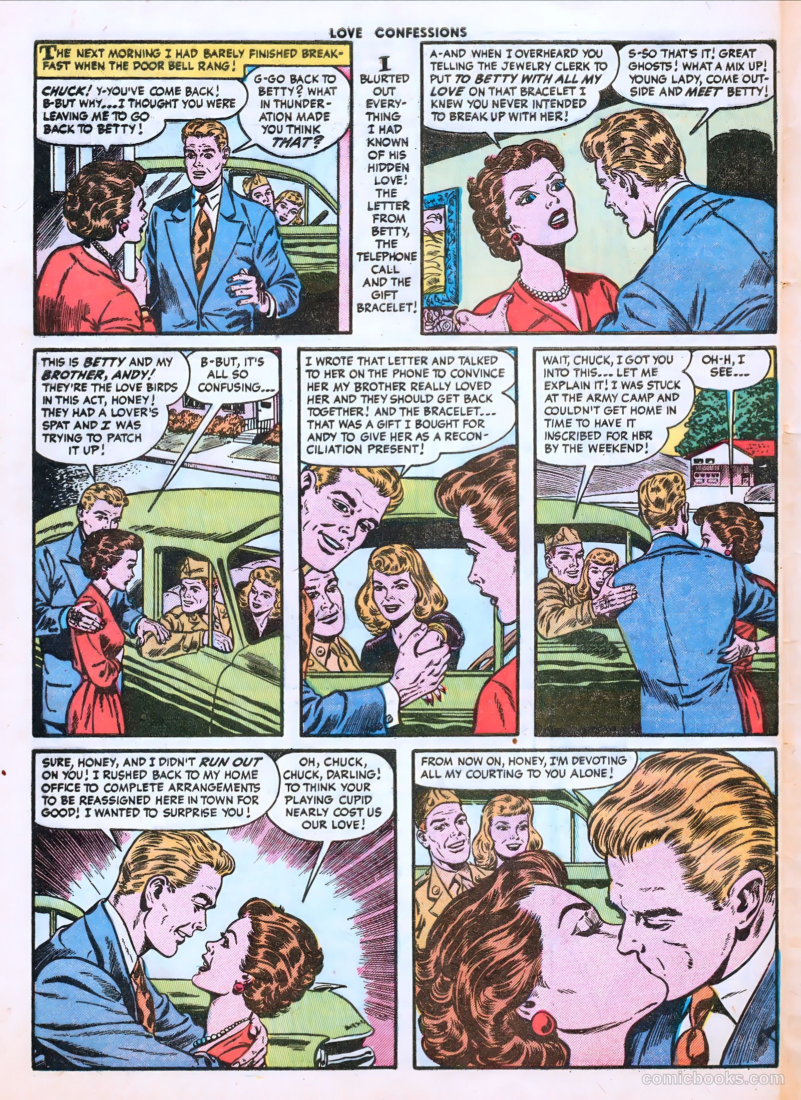 Love Confessions #43 (1955) — page 32 of 36