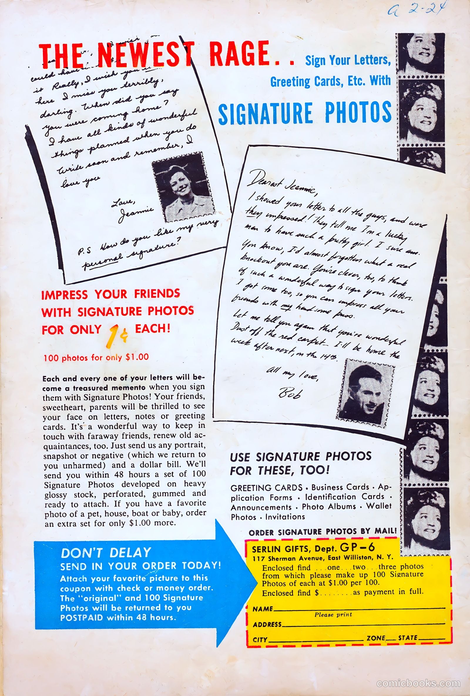 Love Confessions #43 (1955) — page 36 of 36