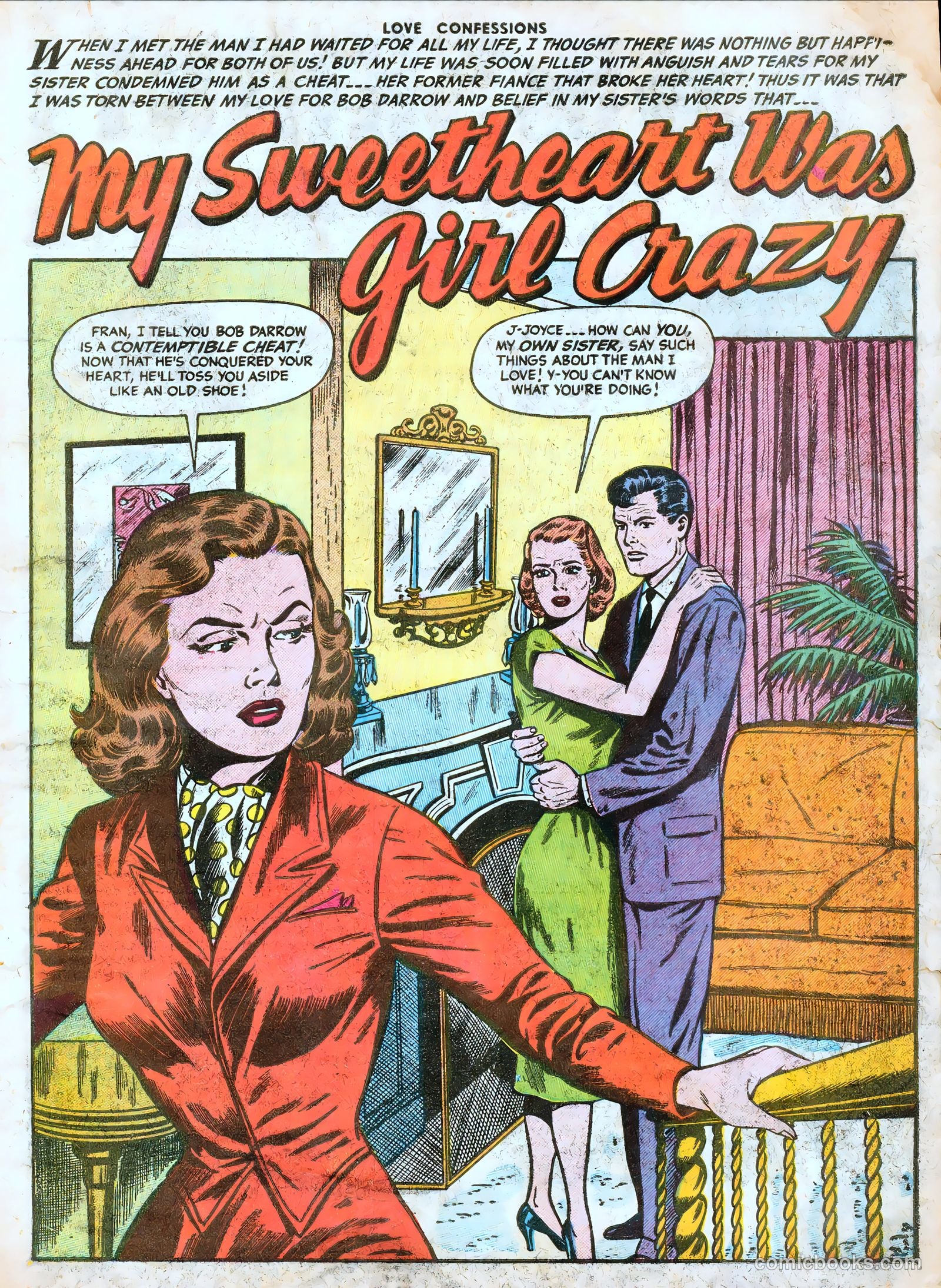 Love Confessions #44 (1955) — page 3 of 36