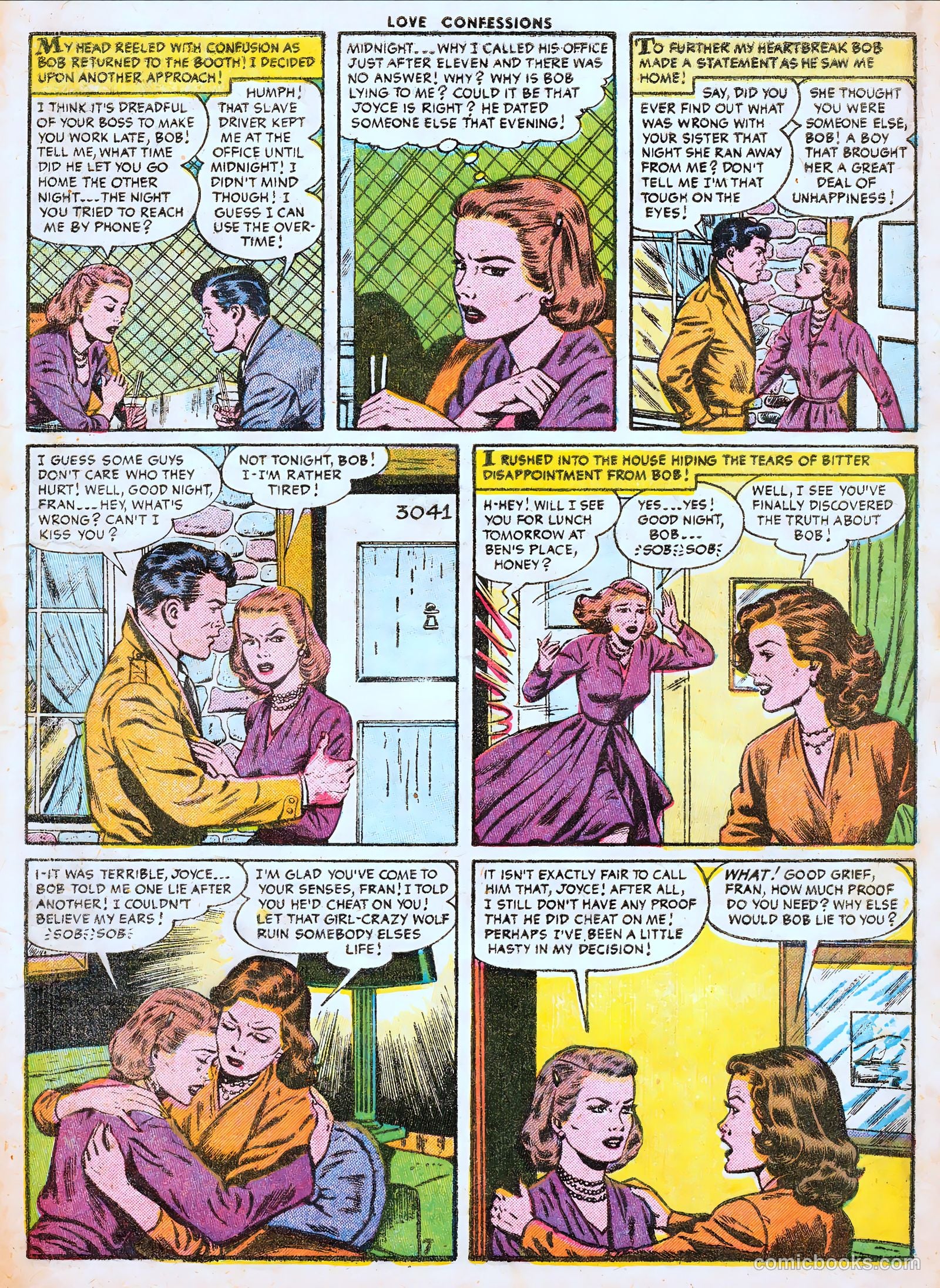 Love Confessions #44 (1955) — page 9 of 36