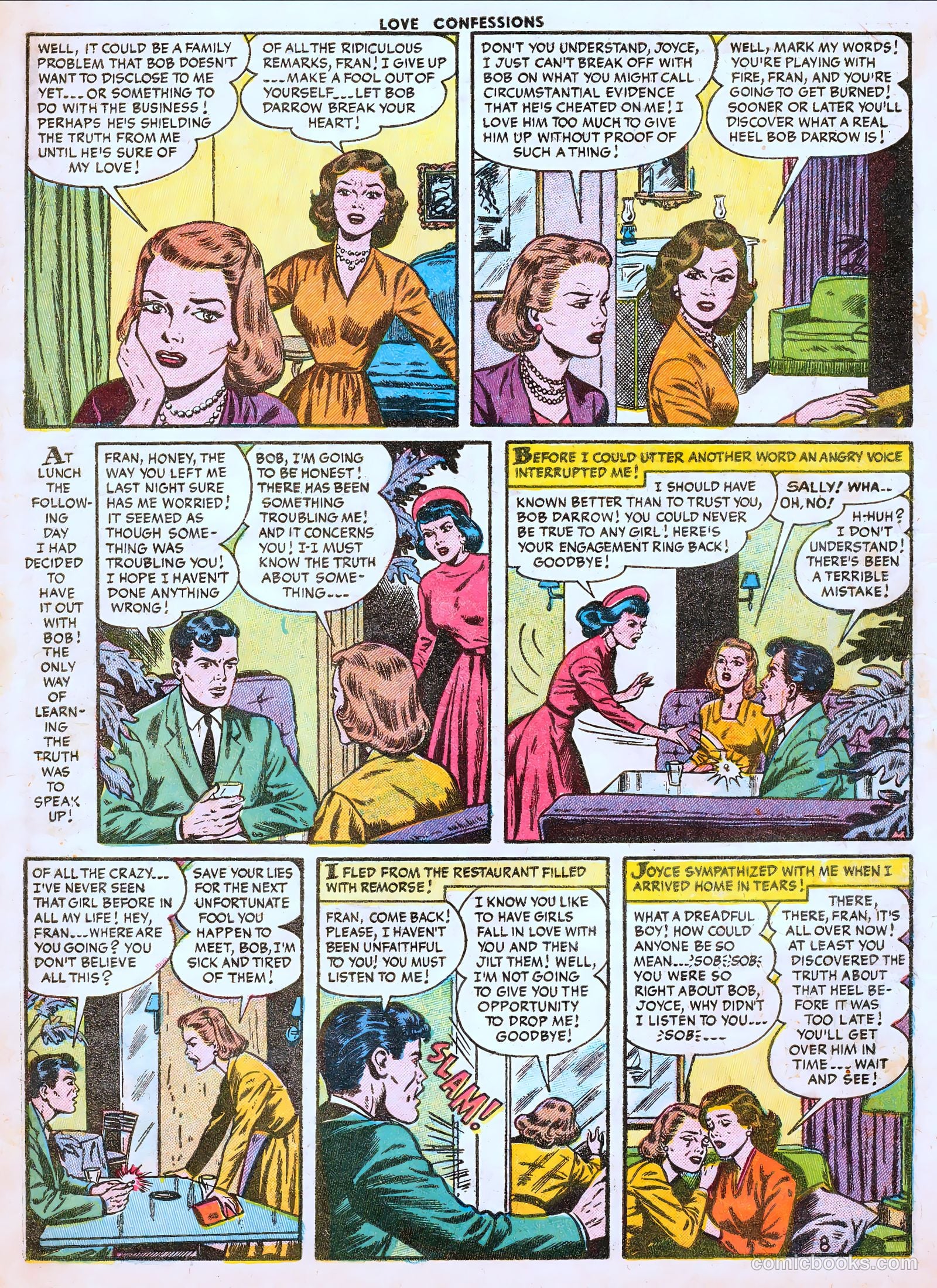 Love Confessions #44 (1955) — page 10 of 36