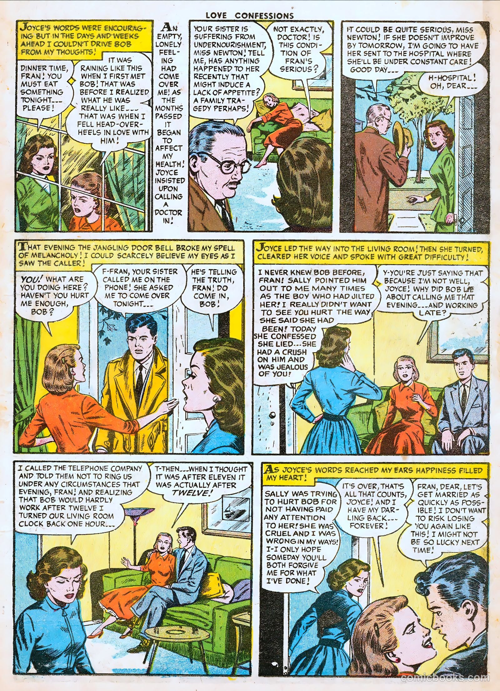 Love Confessions #44 (1955) — page 11 of 36