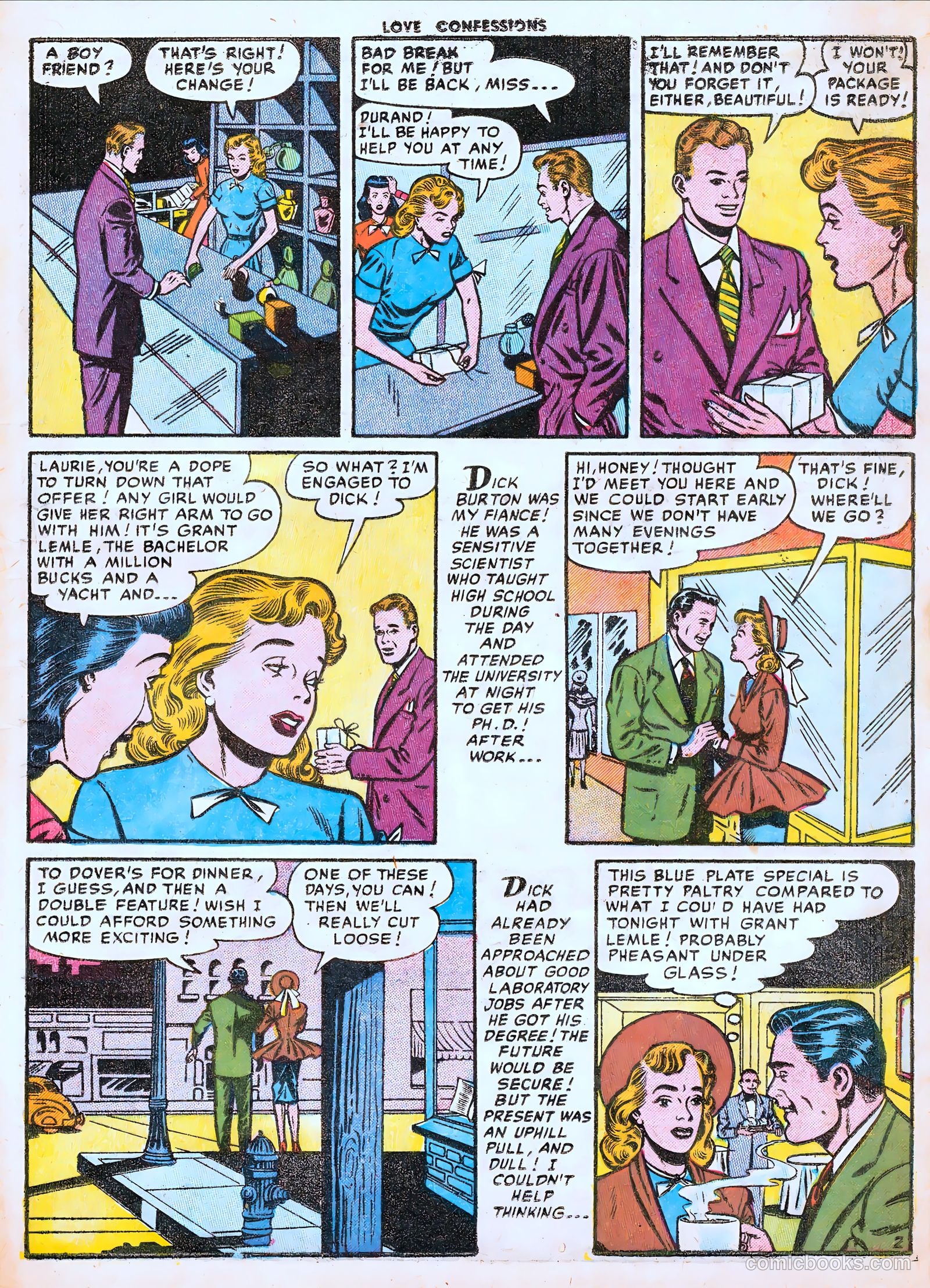 Love Confessions #44 (1955) — page 13 of 36