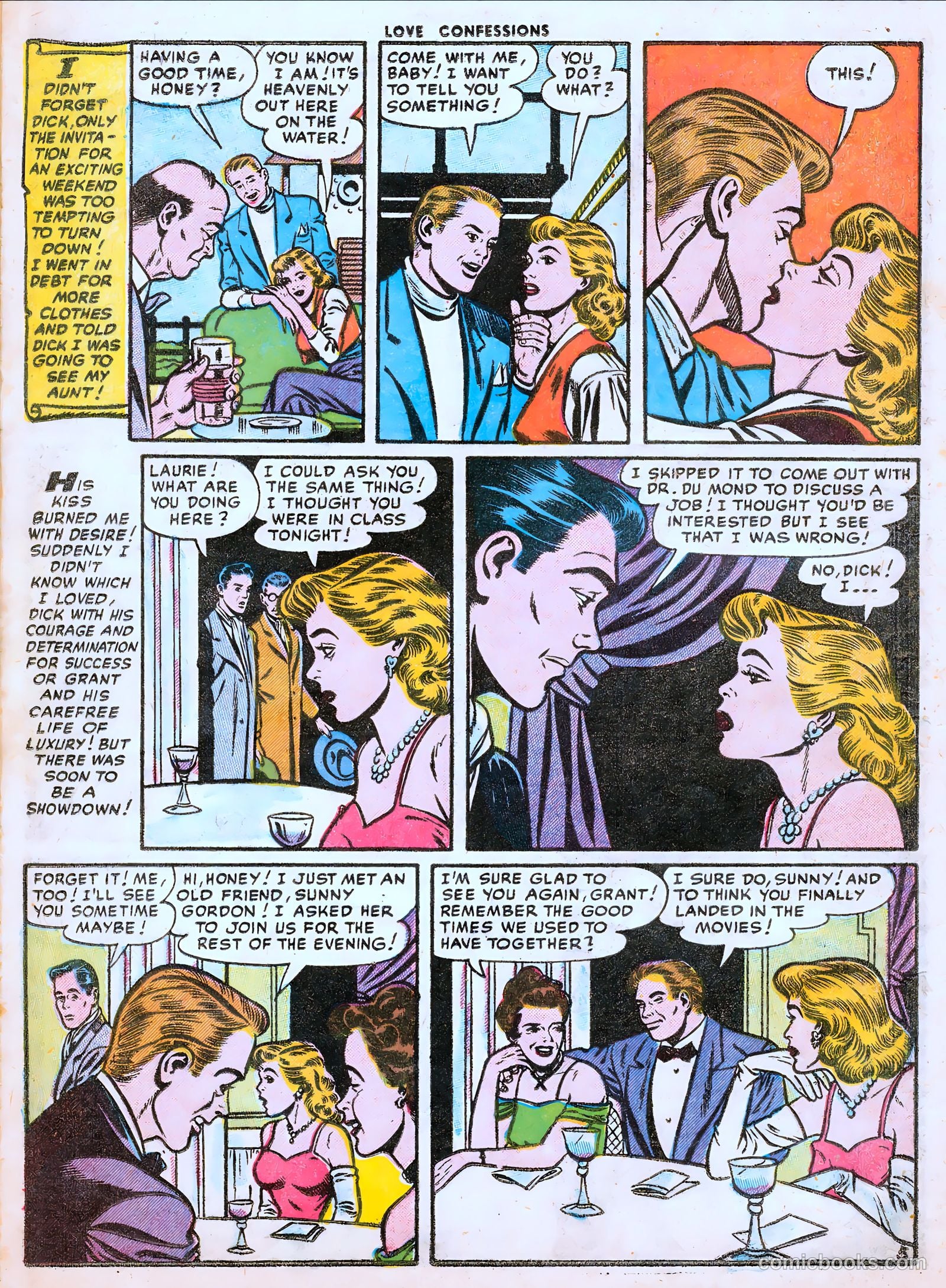 Love Confessions #44 (1955) — page 16 of 36