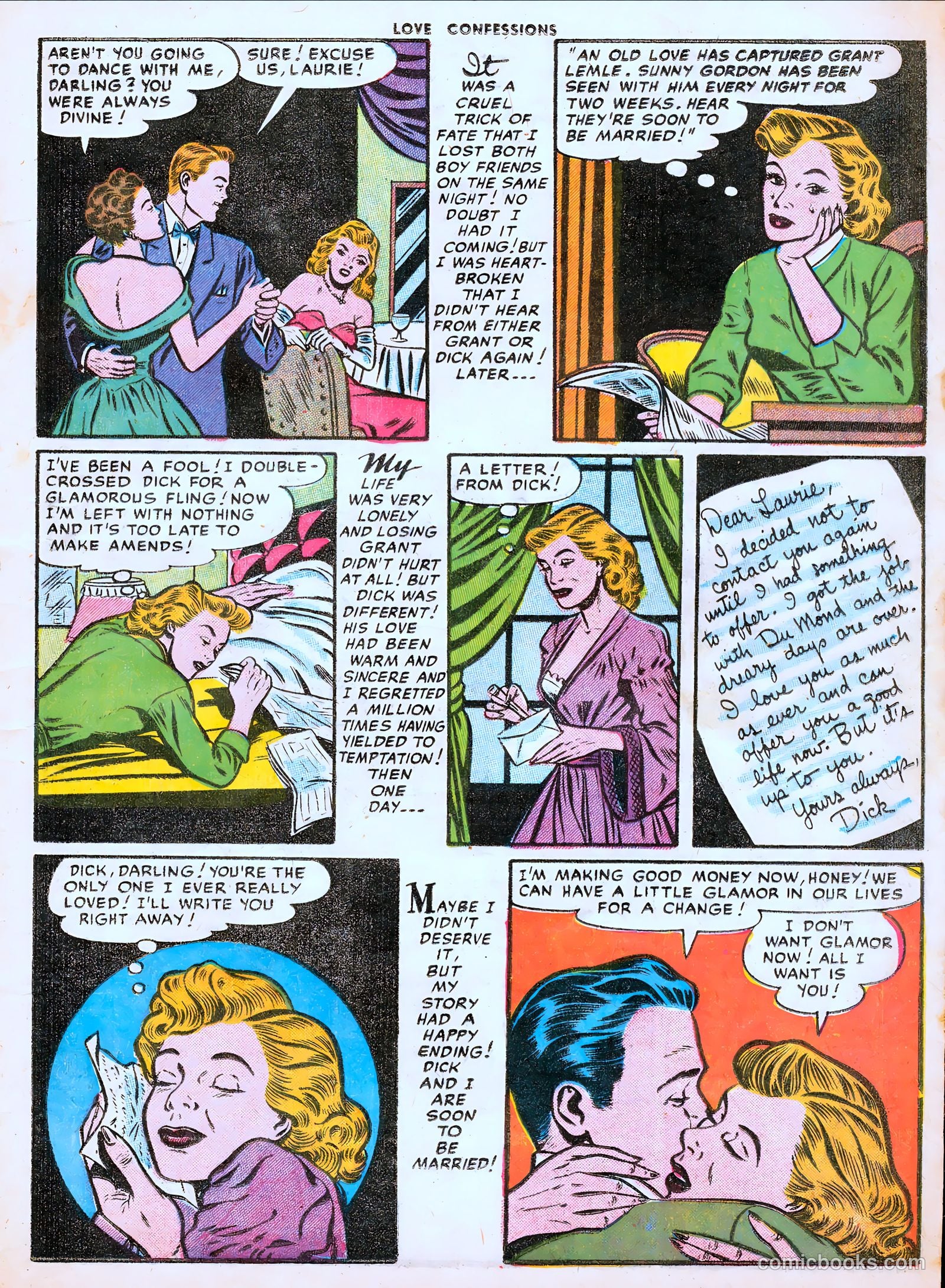Love Confessions #44 (1955) — page 17 of 36