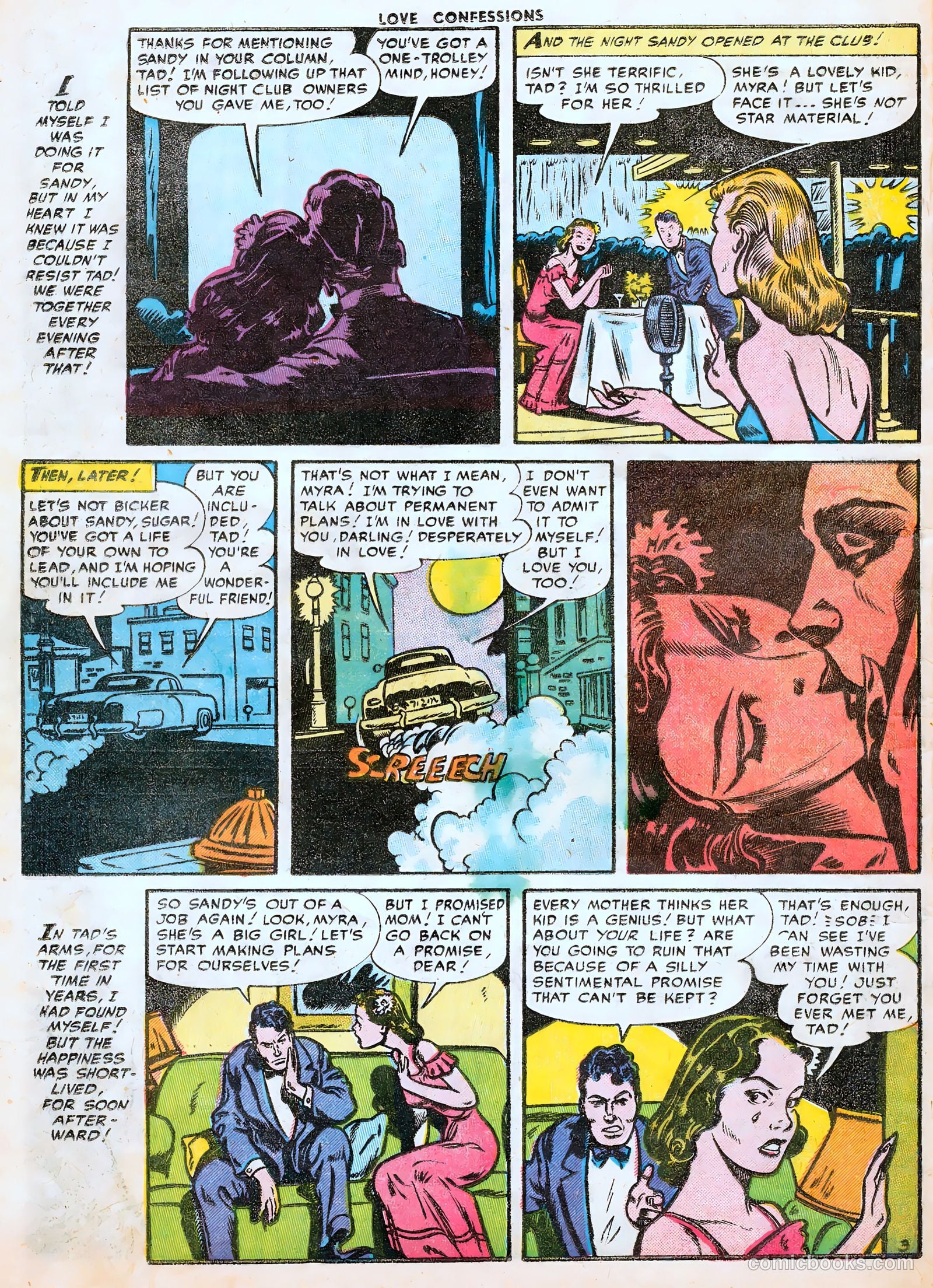 Love Confessions #44 (1955) — page 20 of 36