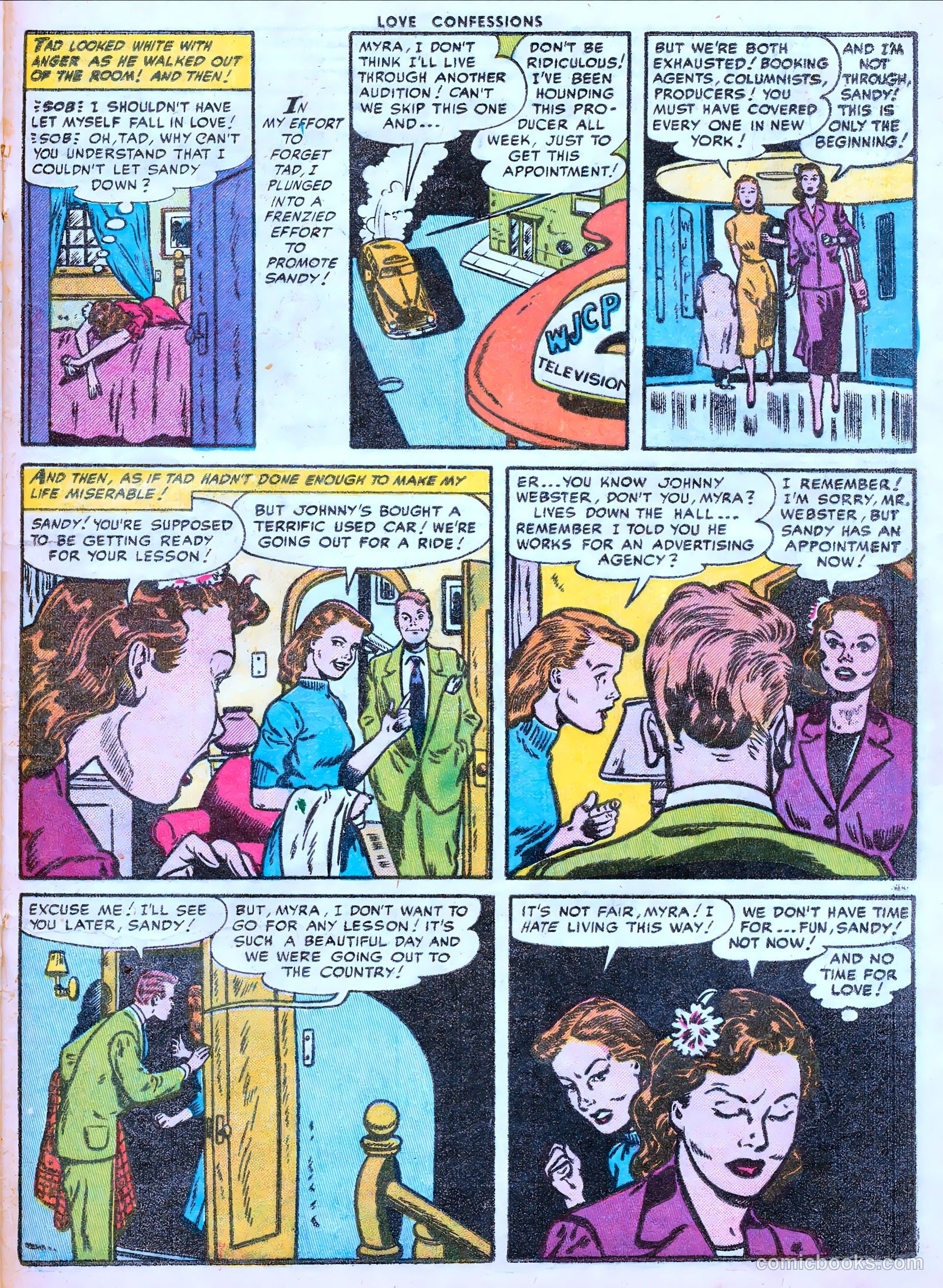 Love Confessions #44 (1955) — page 21 of 36