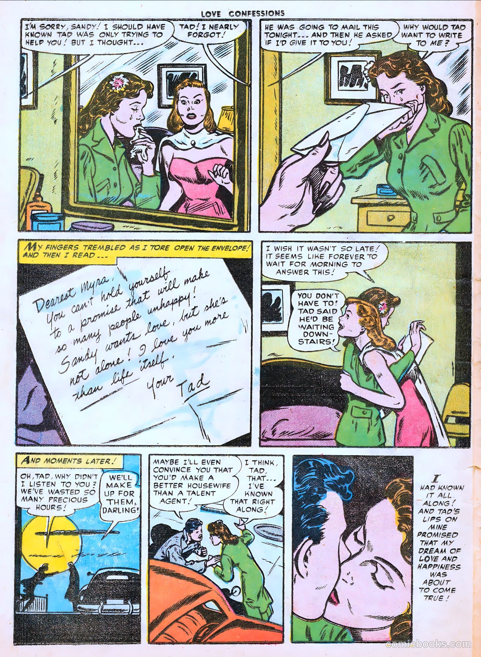 Love Confessions #44 (1955) — page 24 of 36