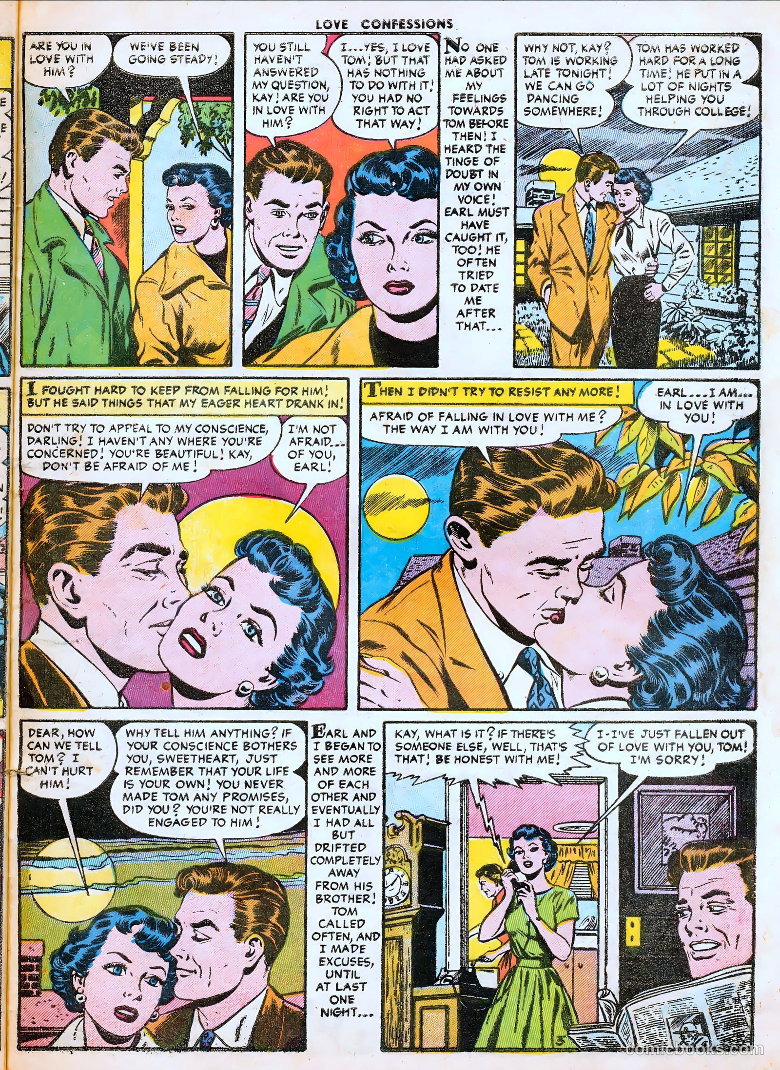 Love Confessions #44 (1955) — page 29 of 36