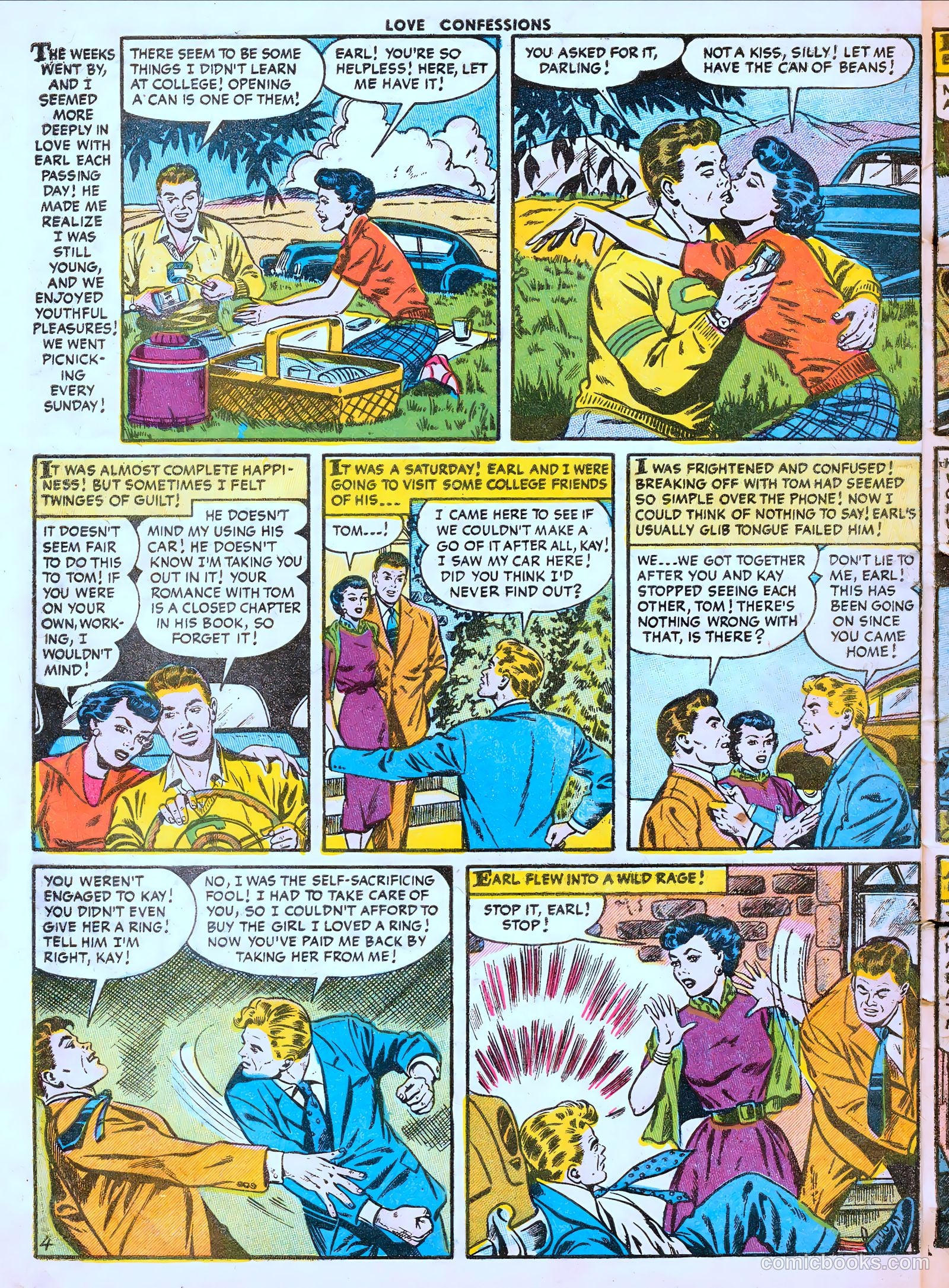 Love Confessions #44 (1955) — page 30 of 36