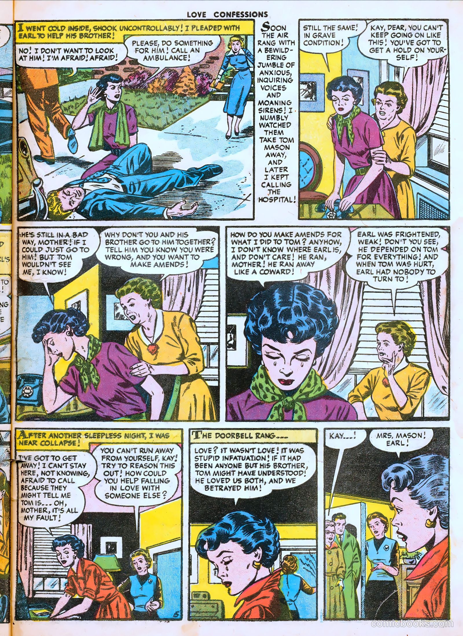 Love Confessions #44 (1955) — page 31 of 36