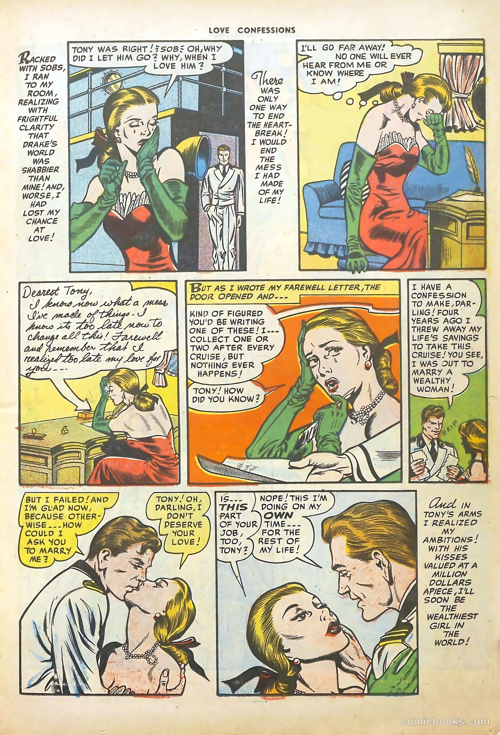 Love Confessions #45 (1955) — page 11 of 36