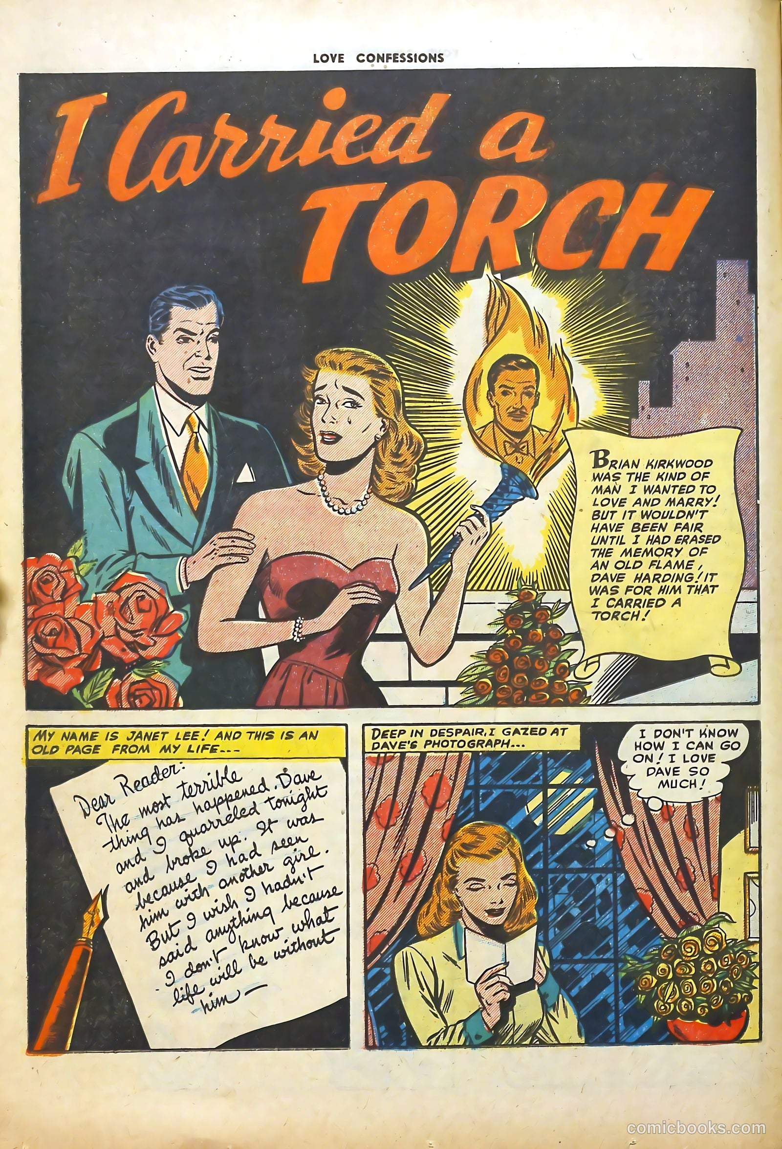 Love Confessions #45 (1955) — page 12 of 36